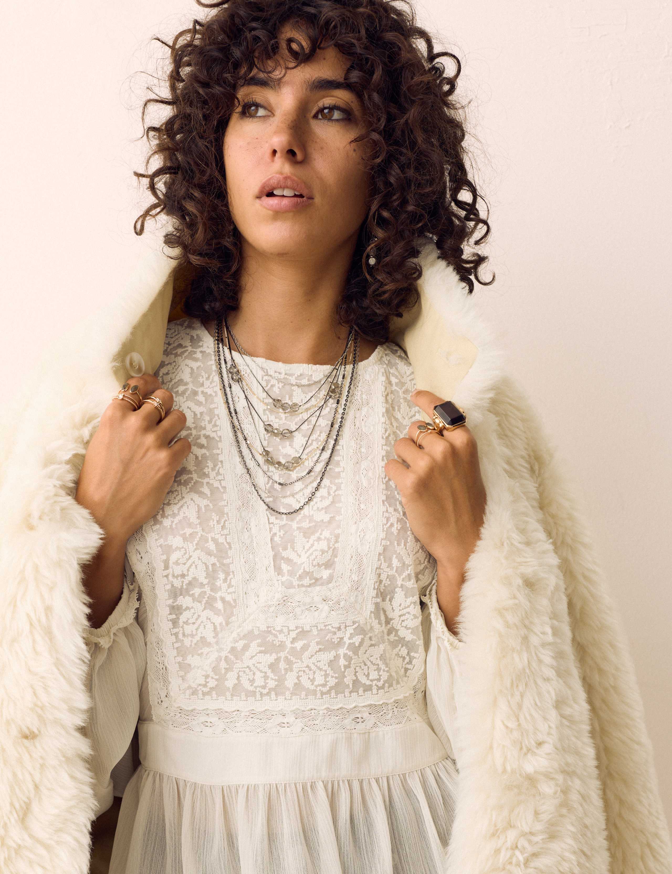 Lace Yoke Blouse 4 of 6