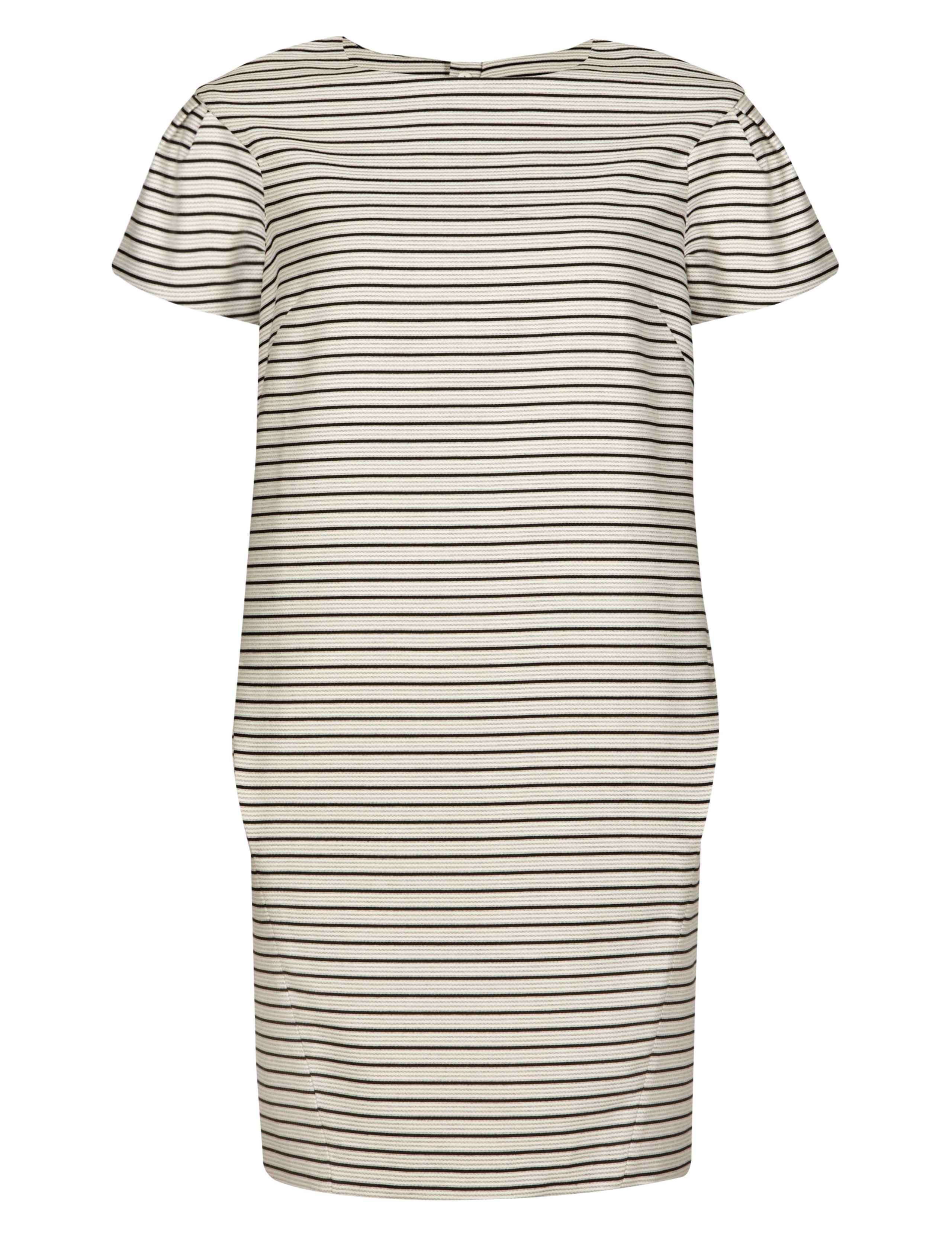 Pure Cotton Woven Striped Shift Dress 4 of 6