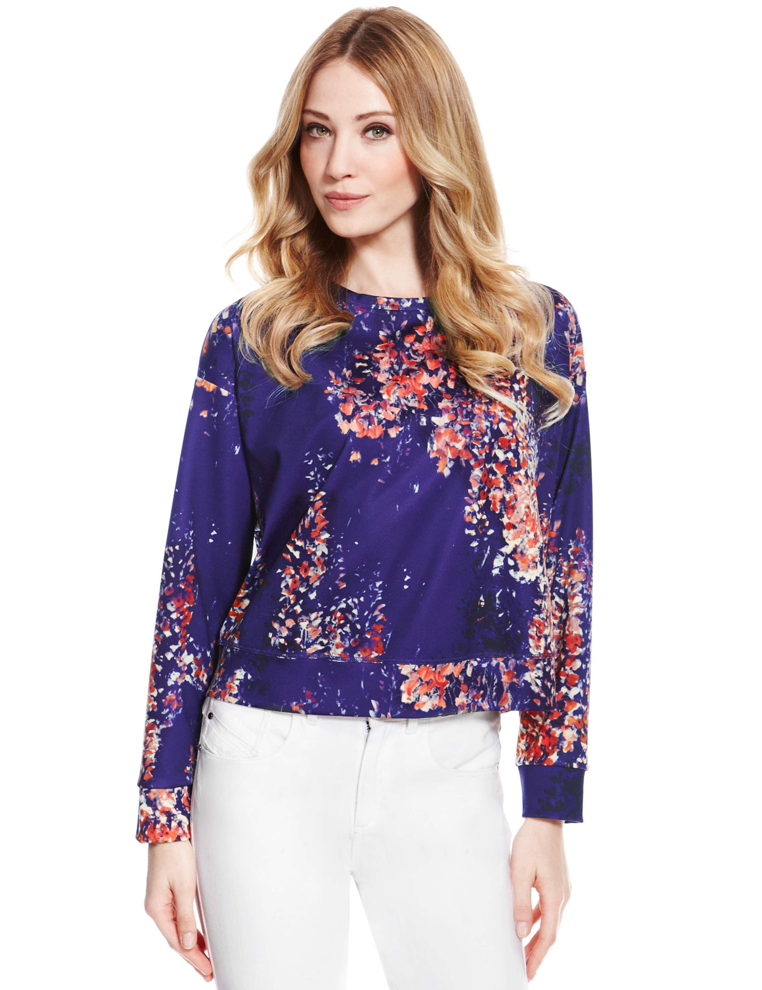 Floral Sweatshirt 1 of 6