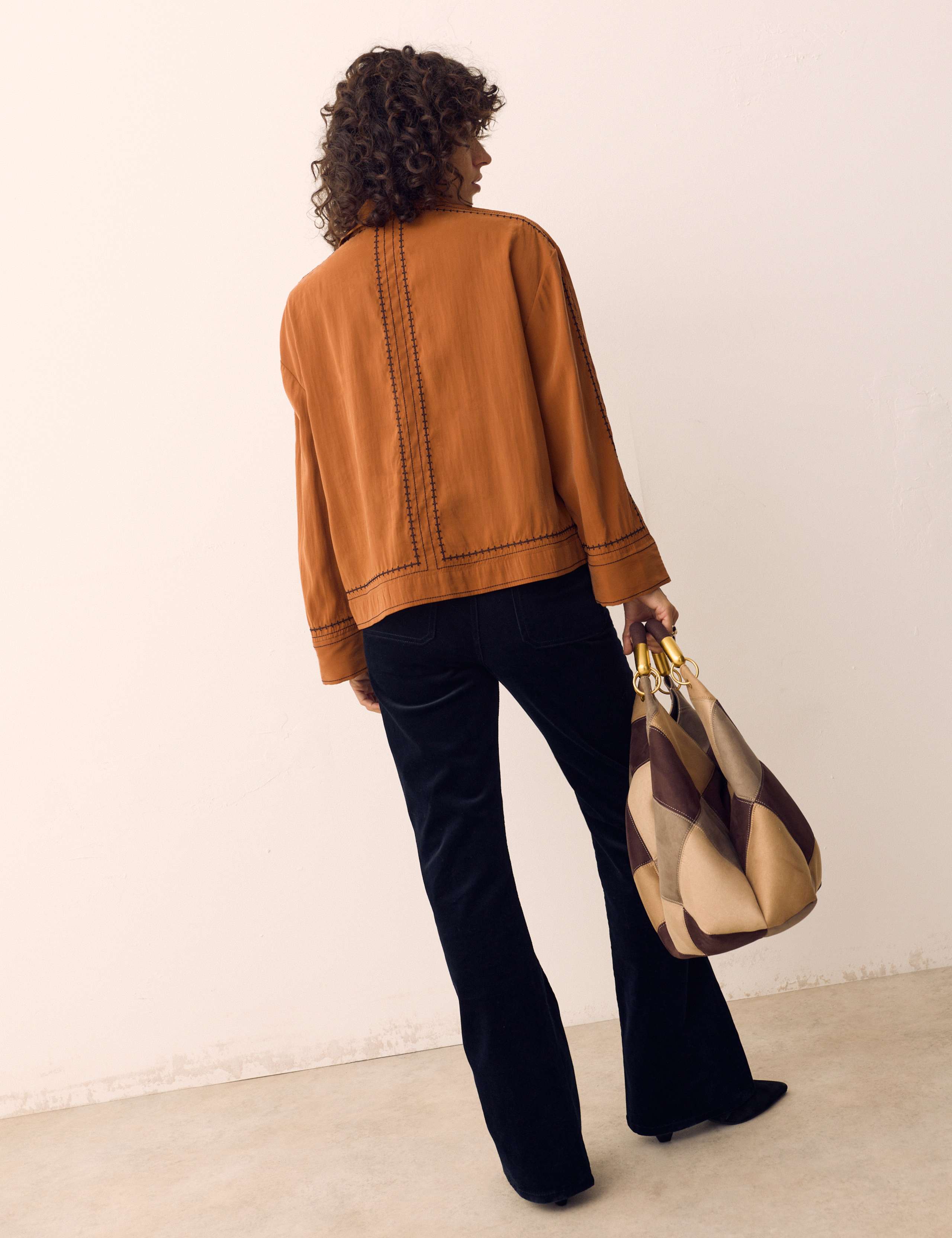 Modal Rich Embroidered Shirt 4 of 6
