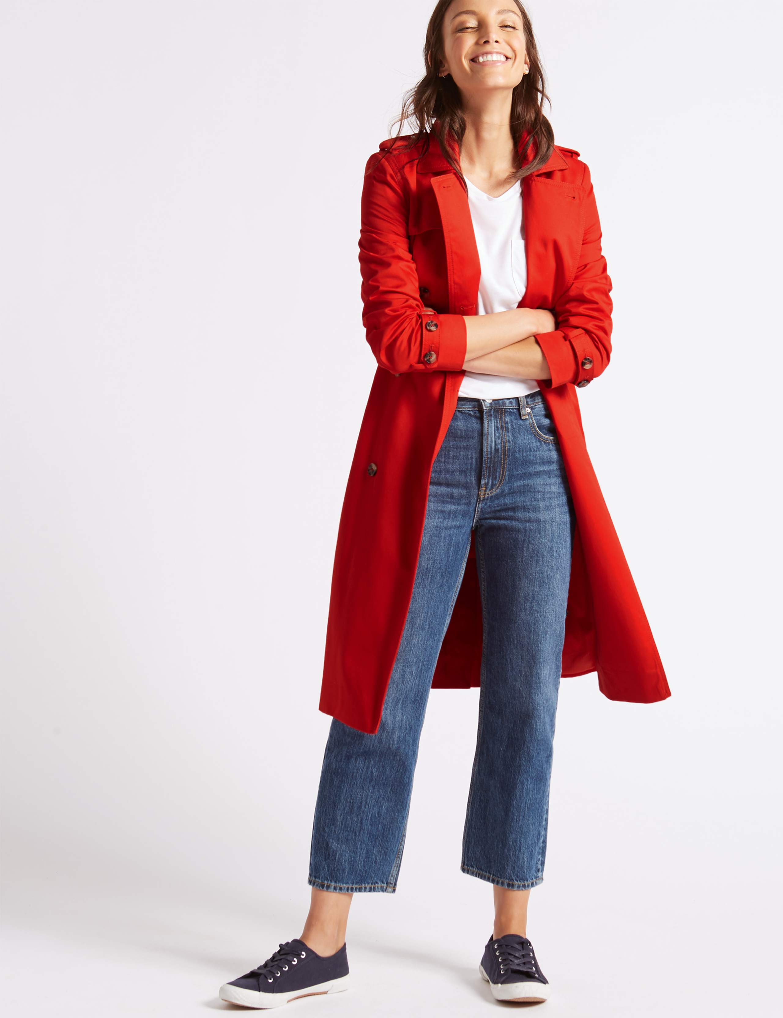Pure Cotton Longline Trench 3 of 5