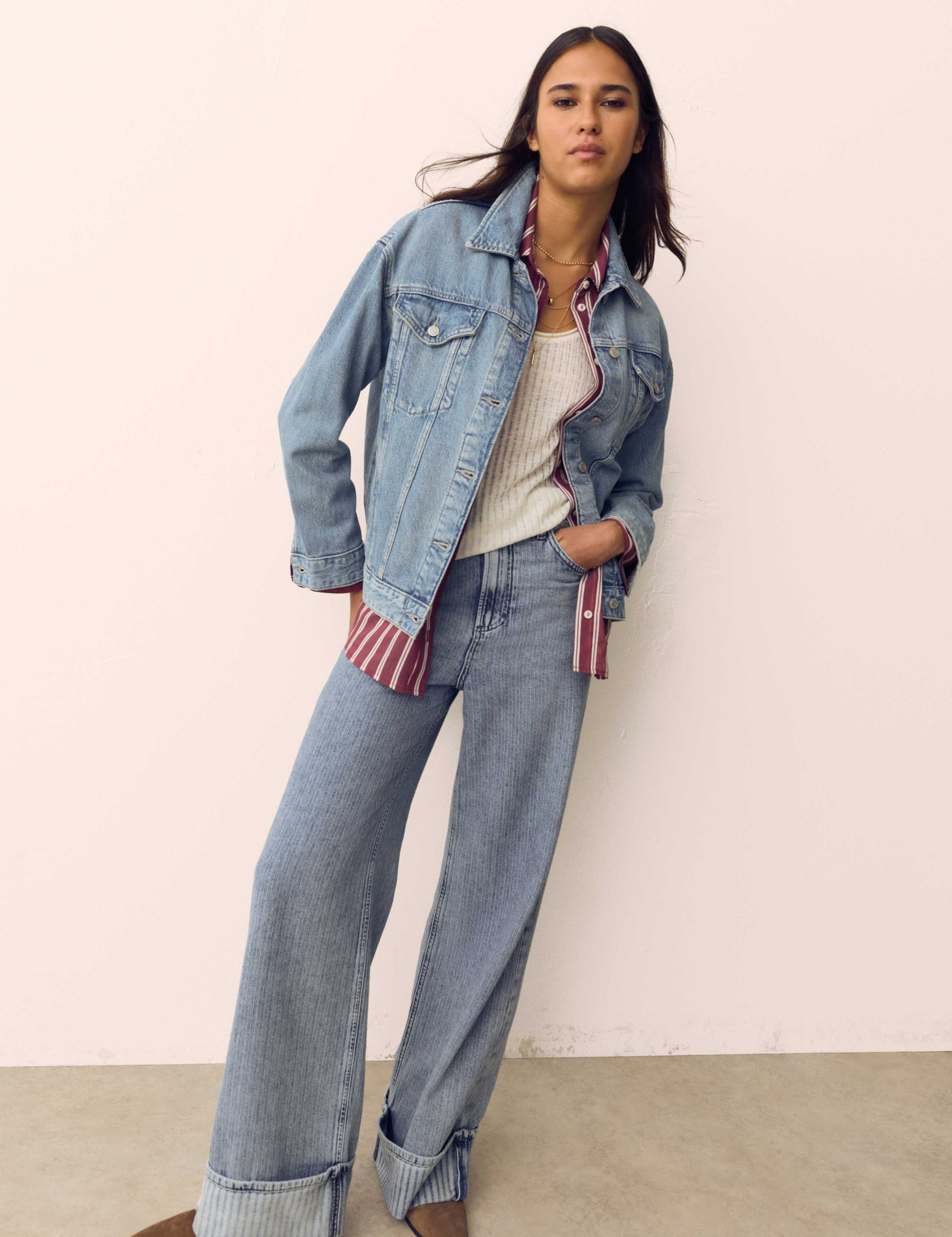 Denim Trucker Jacket 7 of 8