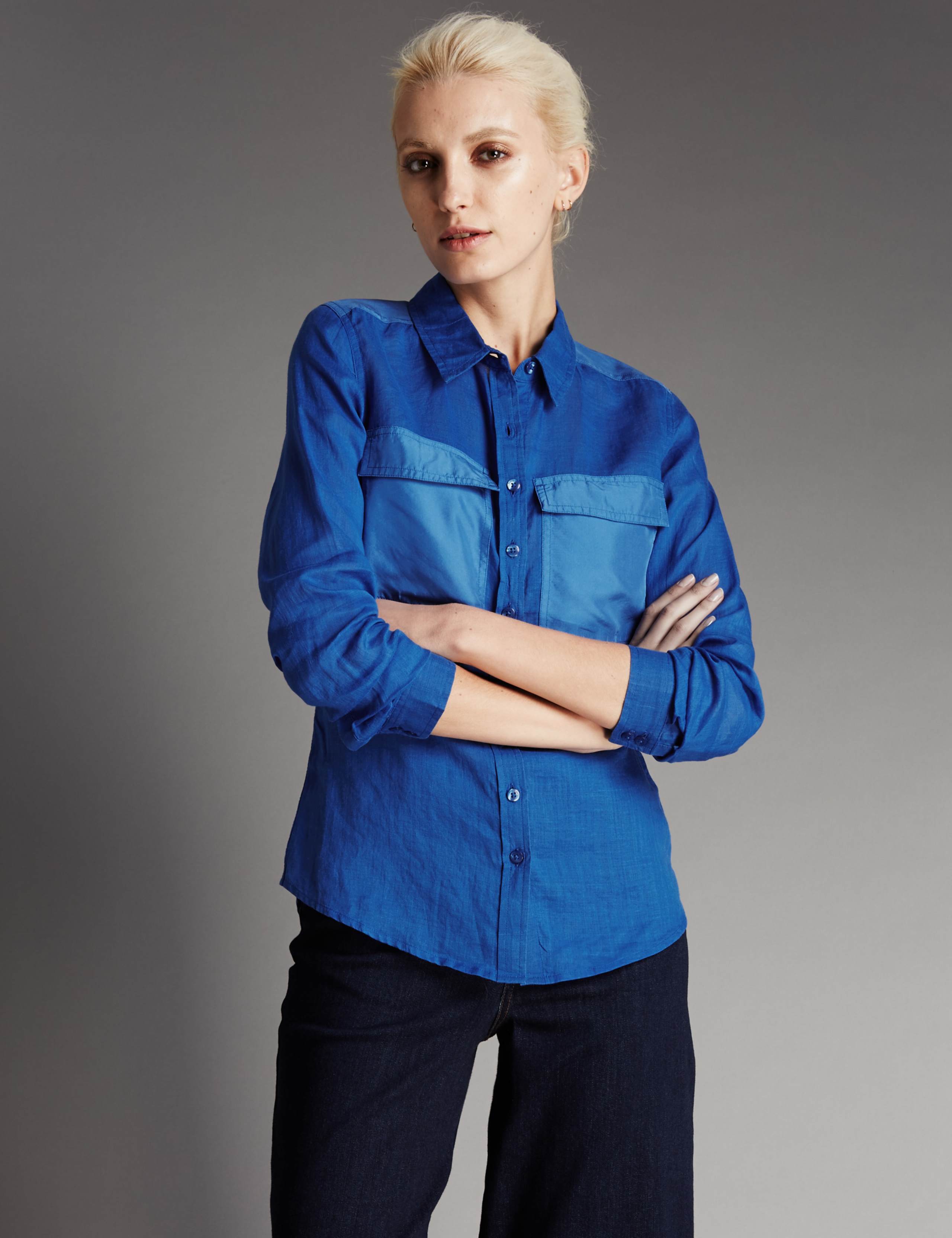 Silk Pocket Shirt 1 of 3