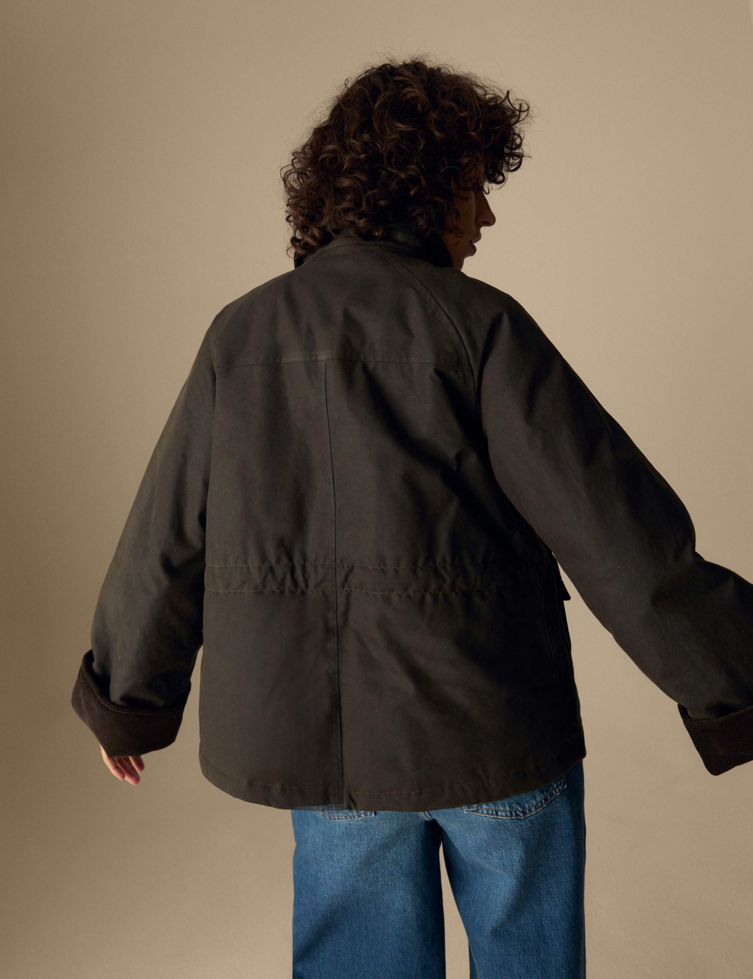 Waxed Pure Cotton Utility Jacket 5 of 6