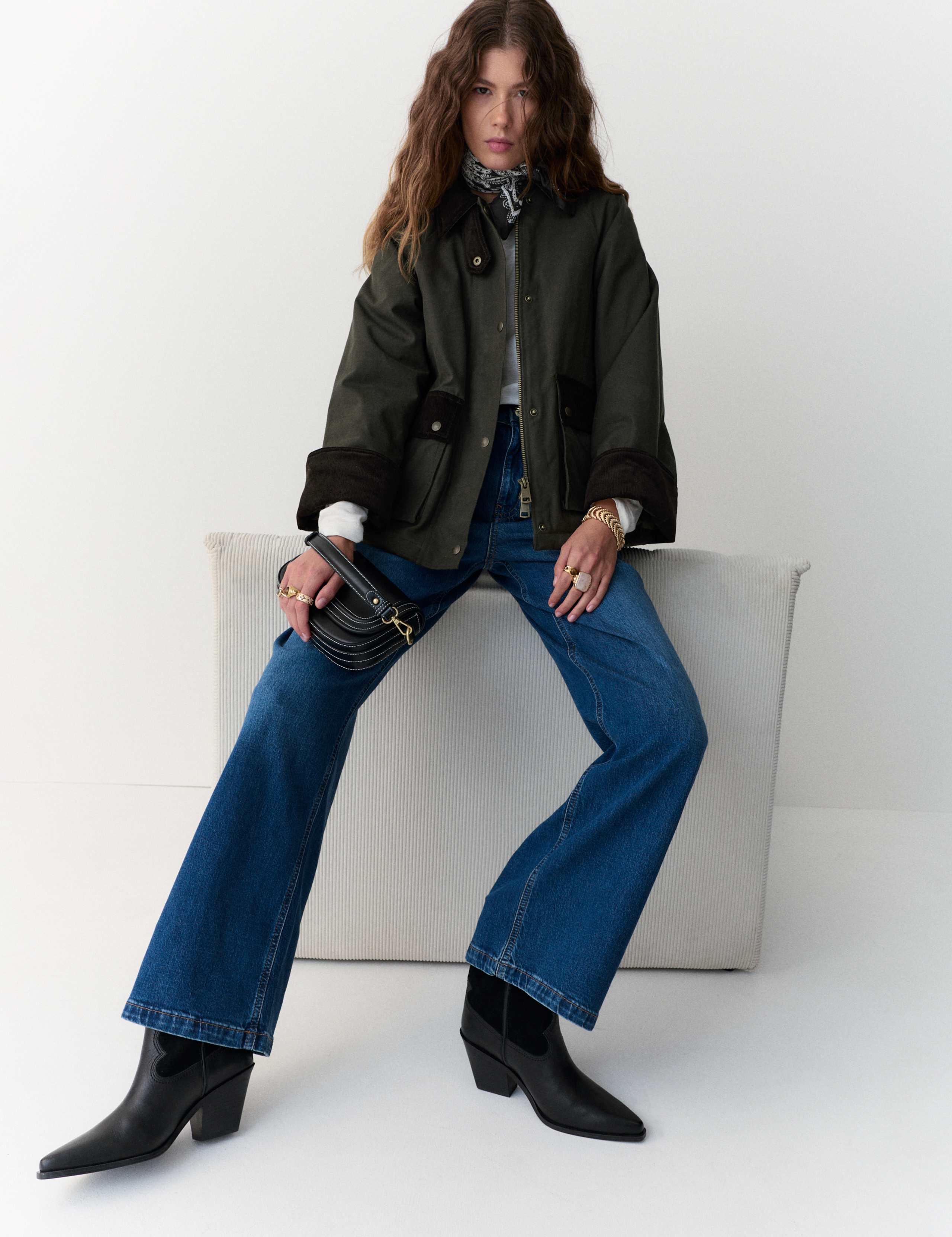 Waxed Pure Cotton Utility Jacket 6 of 7