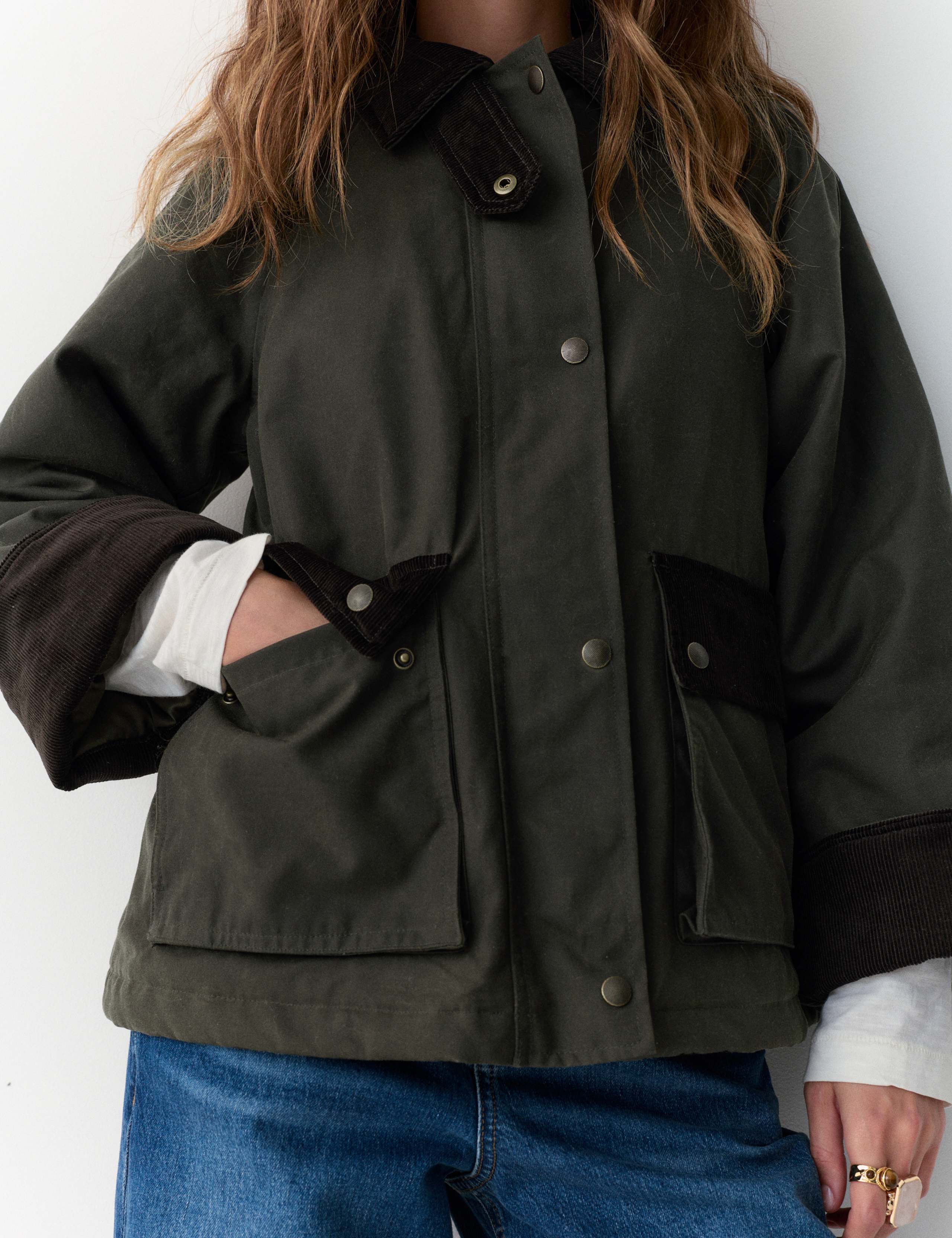 Waxed Pure Cotton Utility Jacket 7 of 7