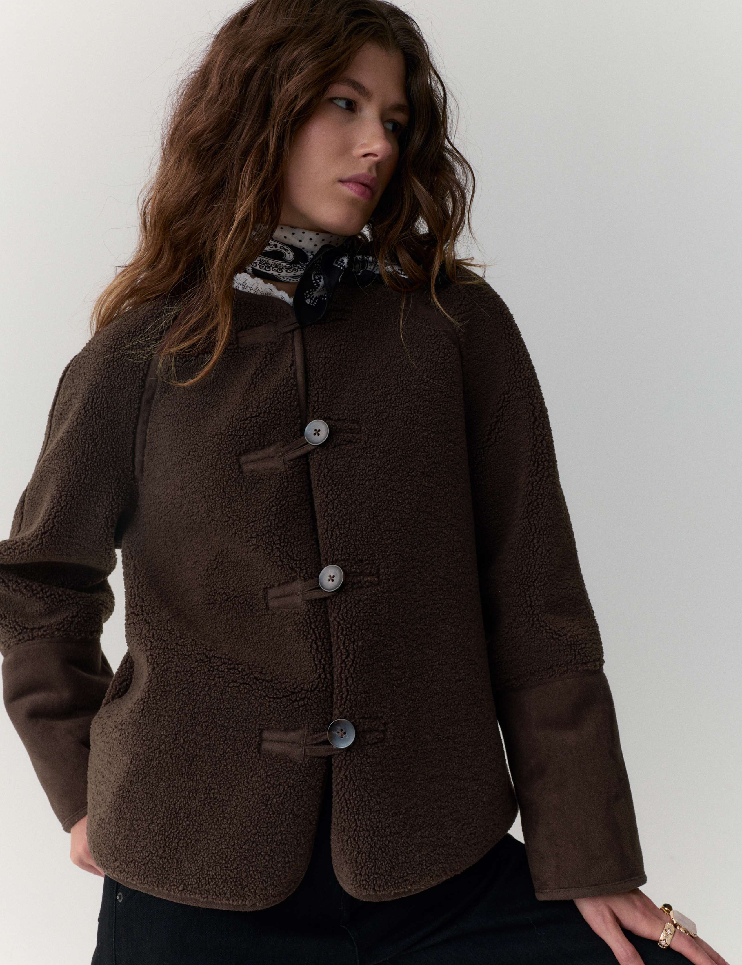 Faux Shearling Reversible Jacket 5 of 8