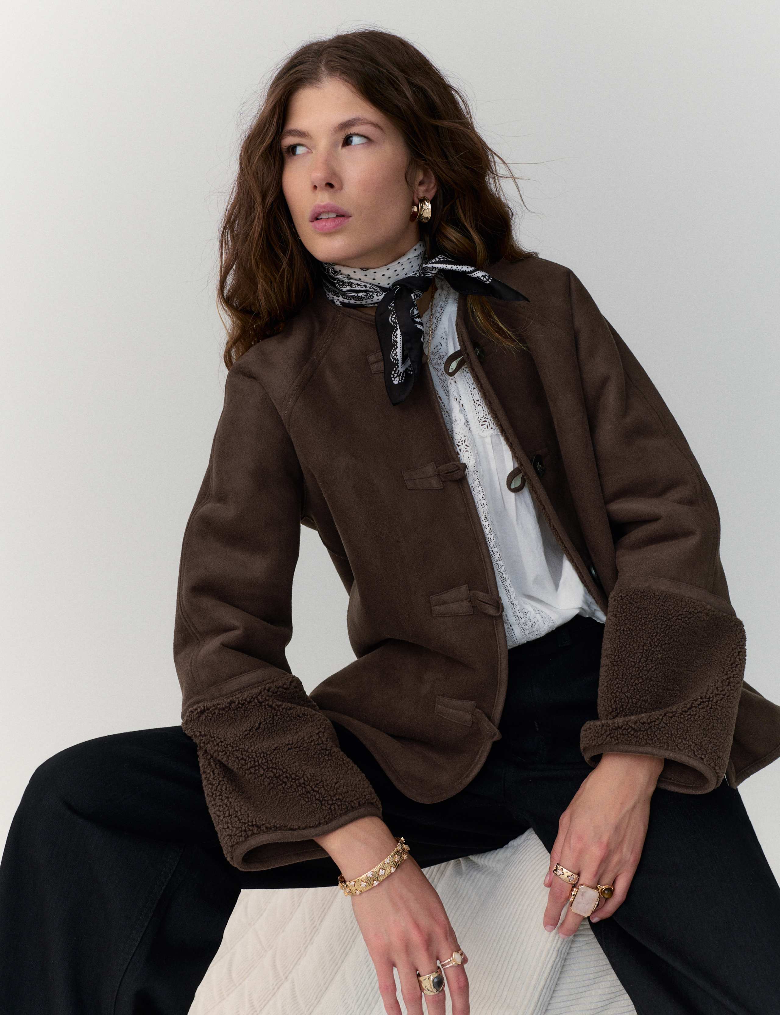 Faux Shearling Reversible Jacket 6 of 8