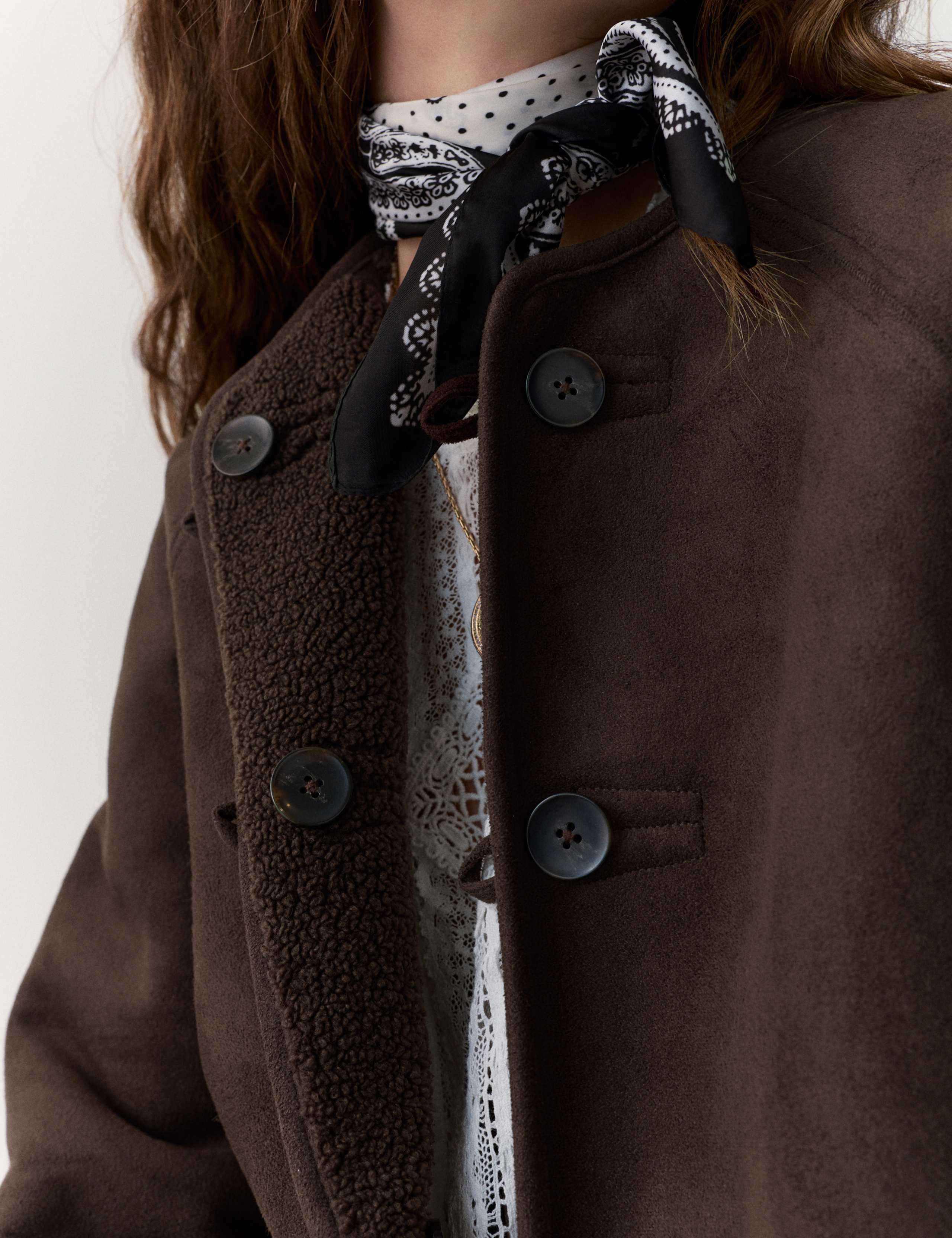 Faux Shearling Reversible Jacket 7 of 8