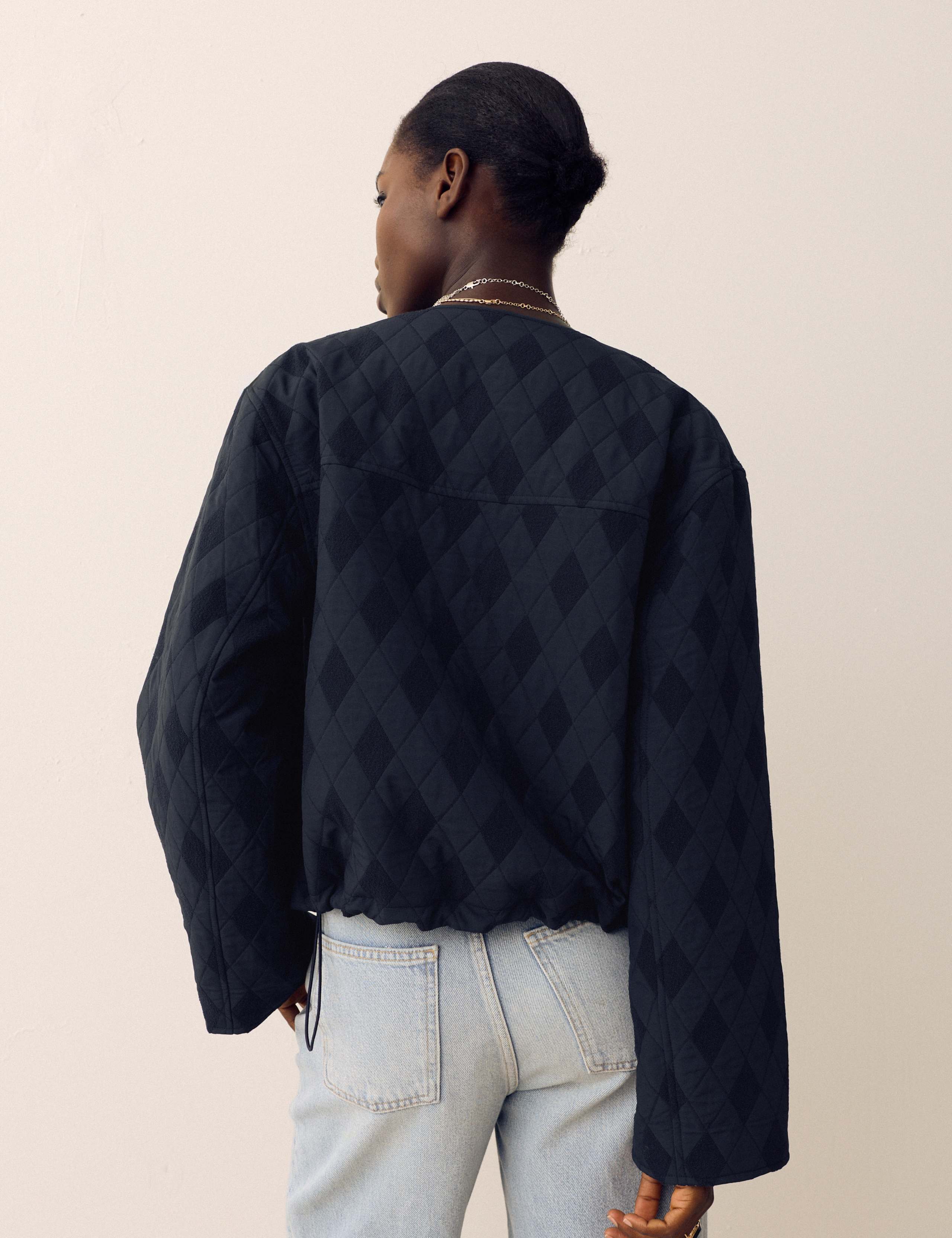 Jacquard Quilted Jacket 4 of 6
