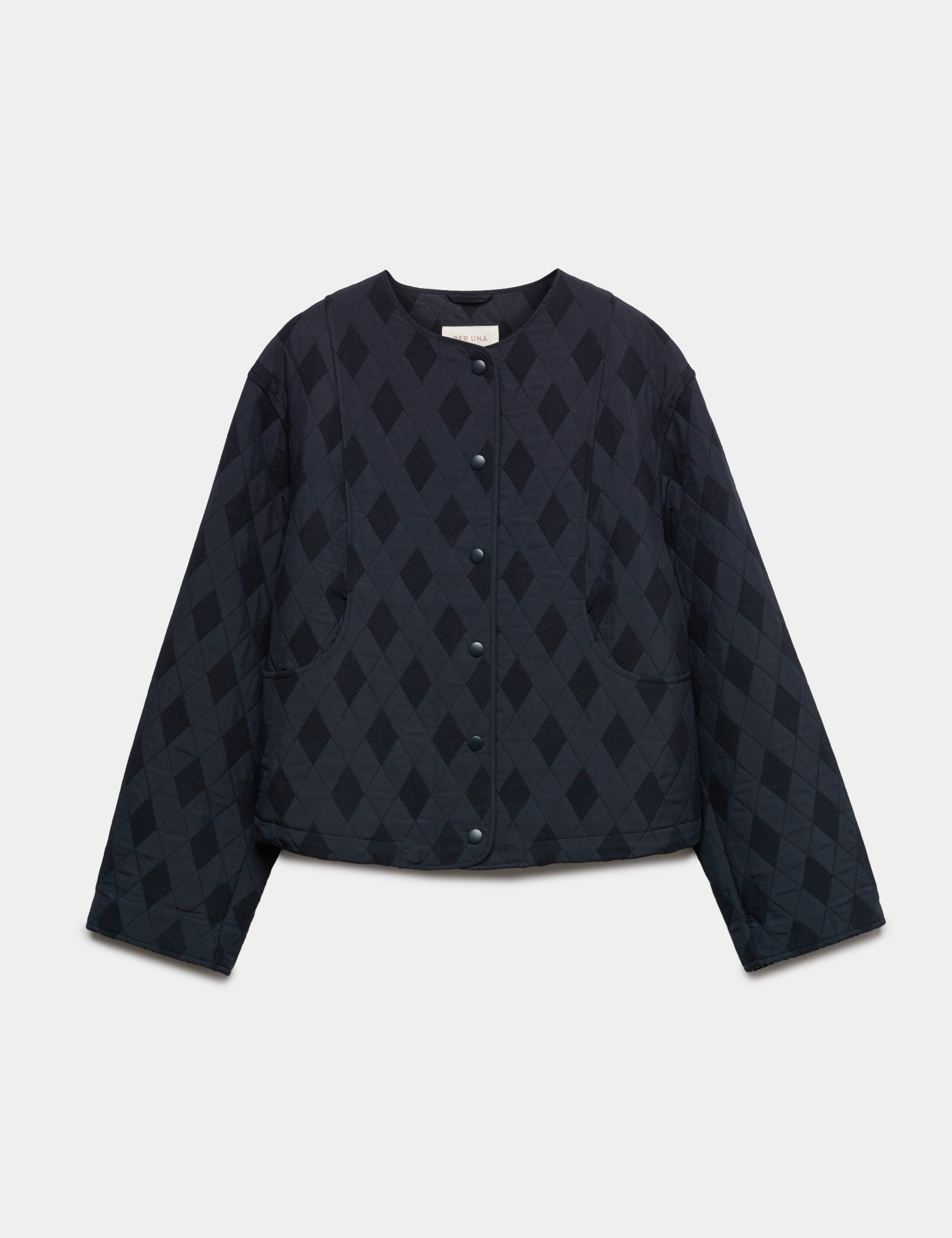 Jacquard Quilted Jacket 2 of 6