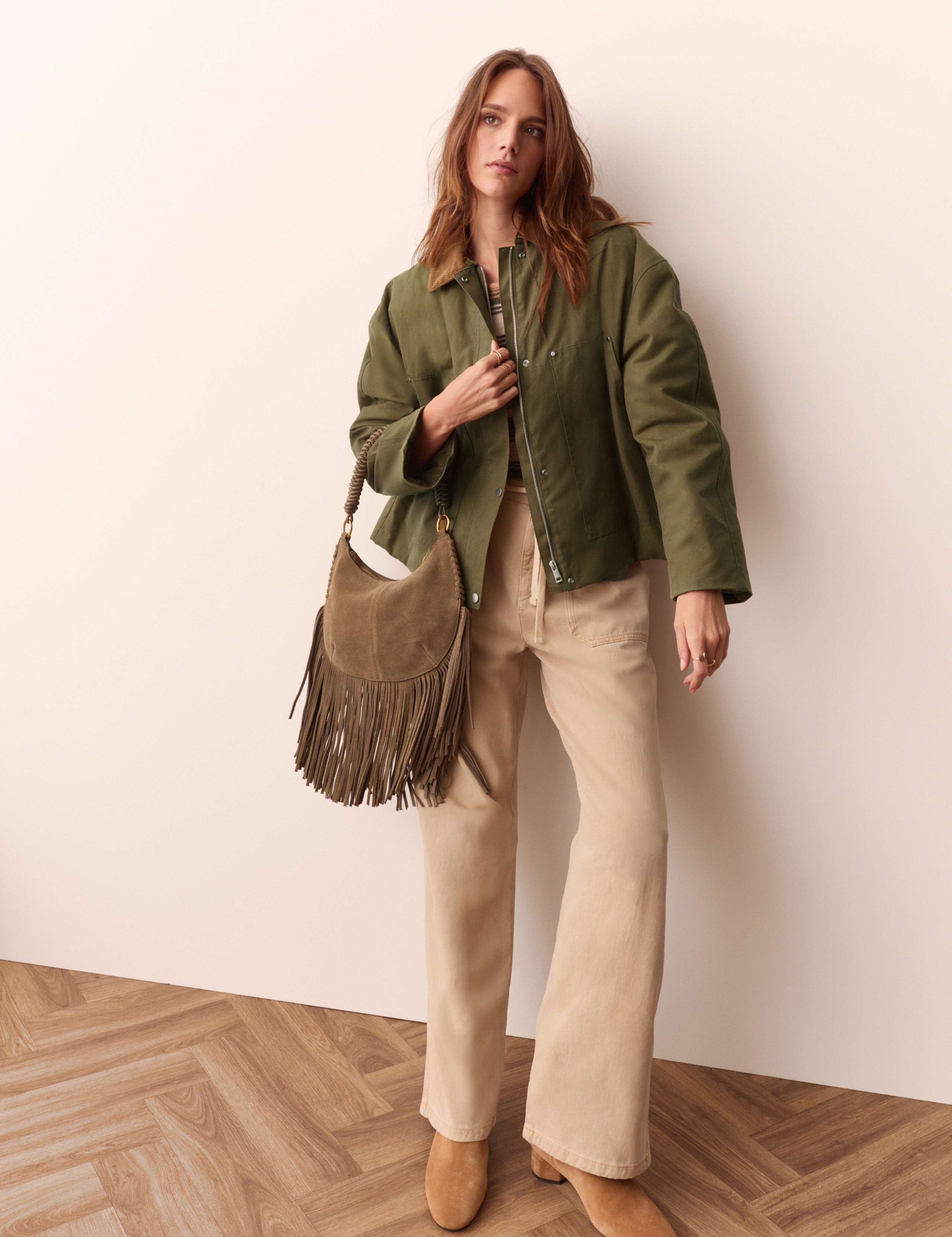 Waxed Cropped Jacket 5 of 7