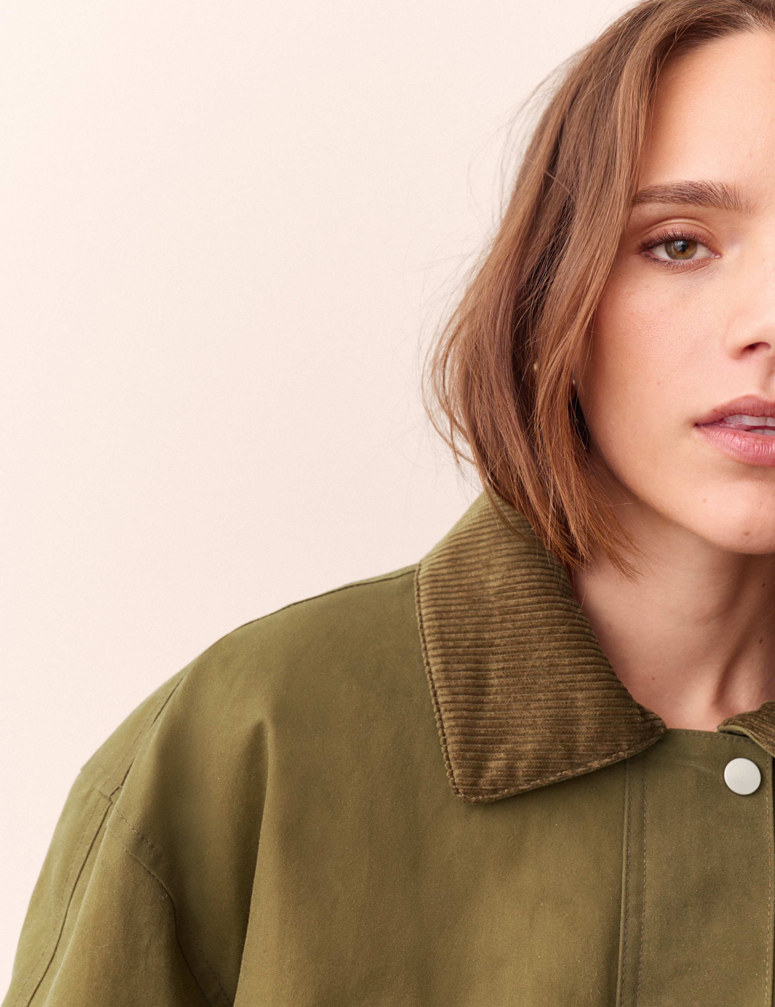 Waxed Cropped Jacket 6 of 7