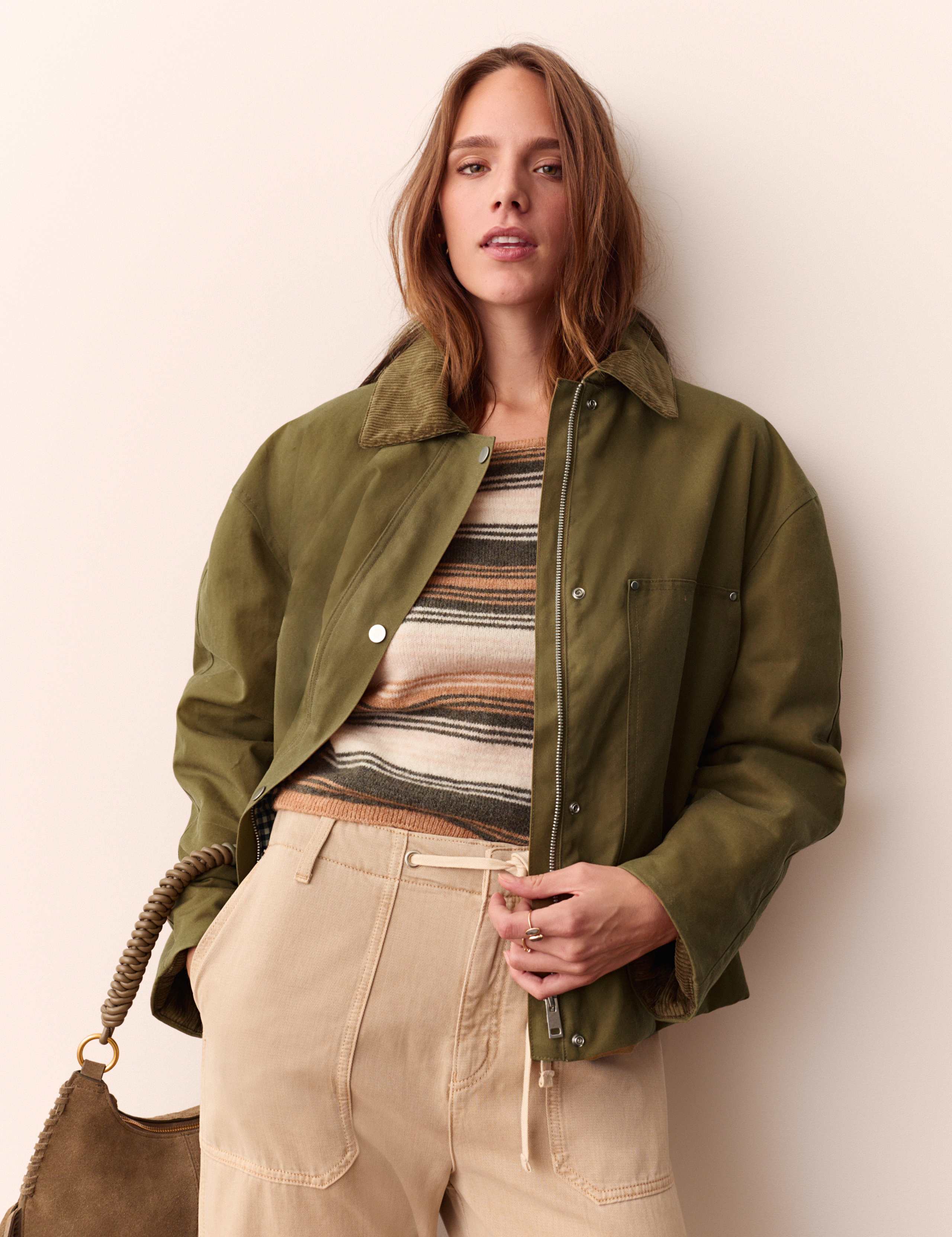 Waxed Cropped Jacket 7 of 7