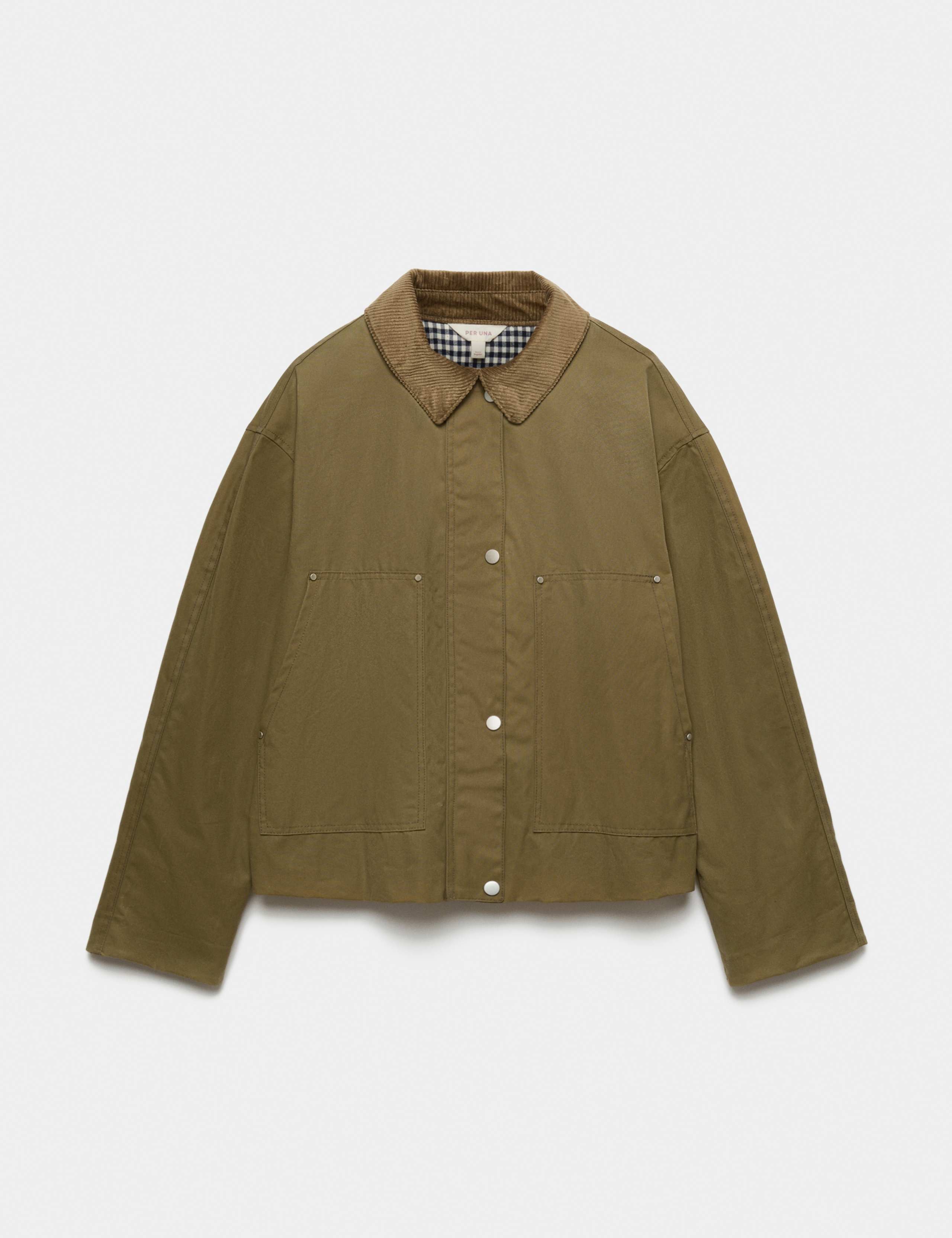 Waxed Cropped Jacket 2 of 7