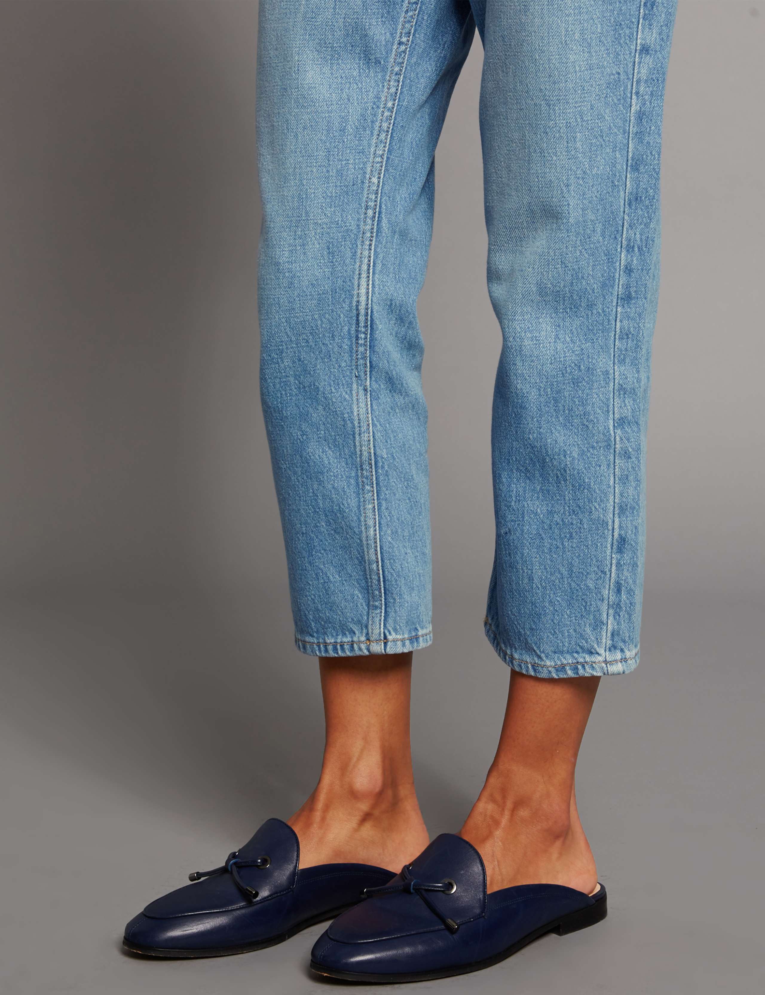 Mid Rise Straight Cropped Jeans 6 of 6