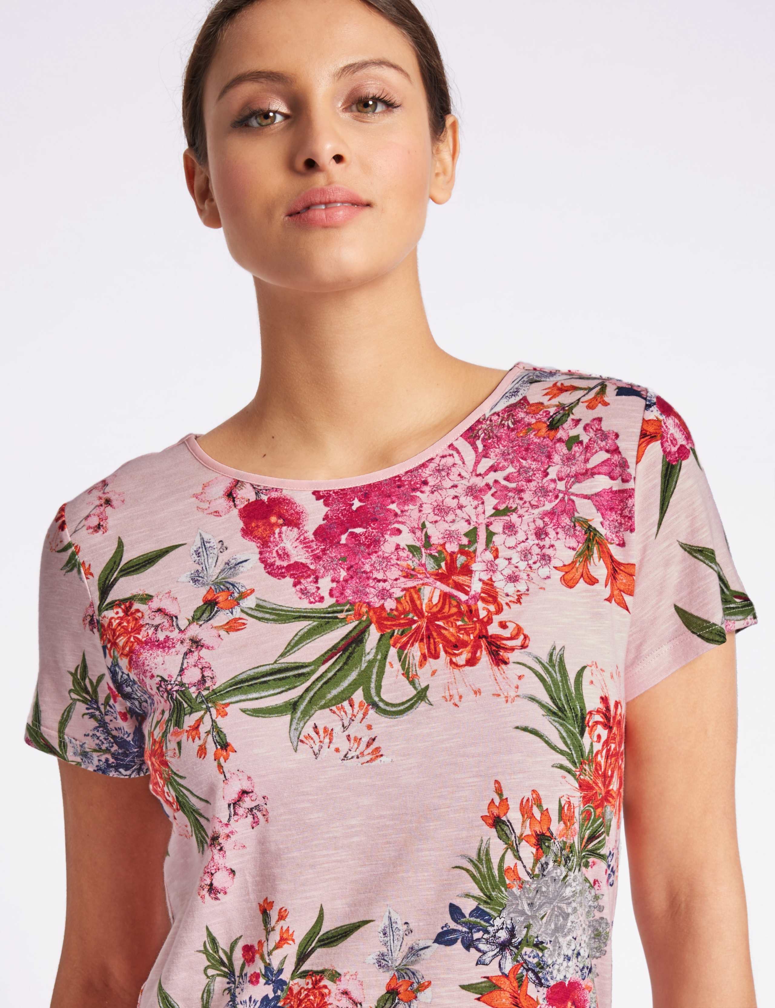 Cotton Blend Double Layered T-Shirt 4 of 4