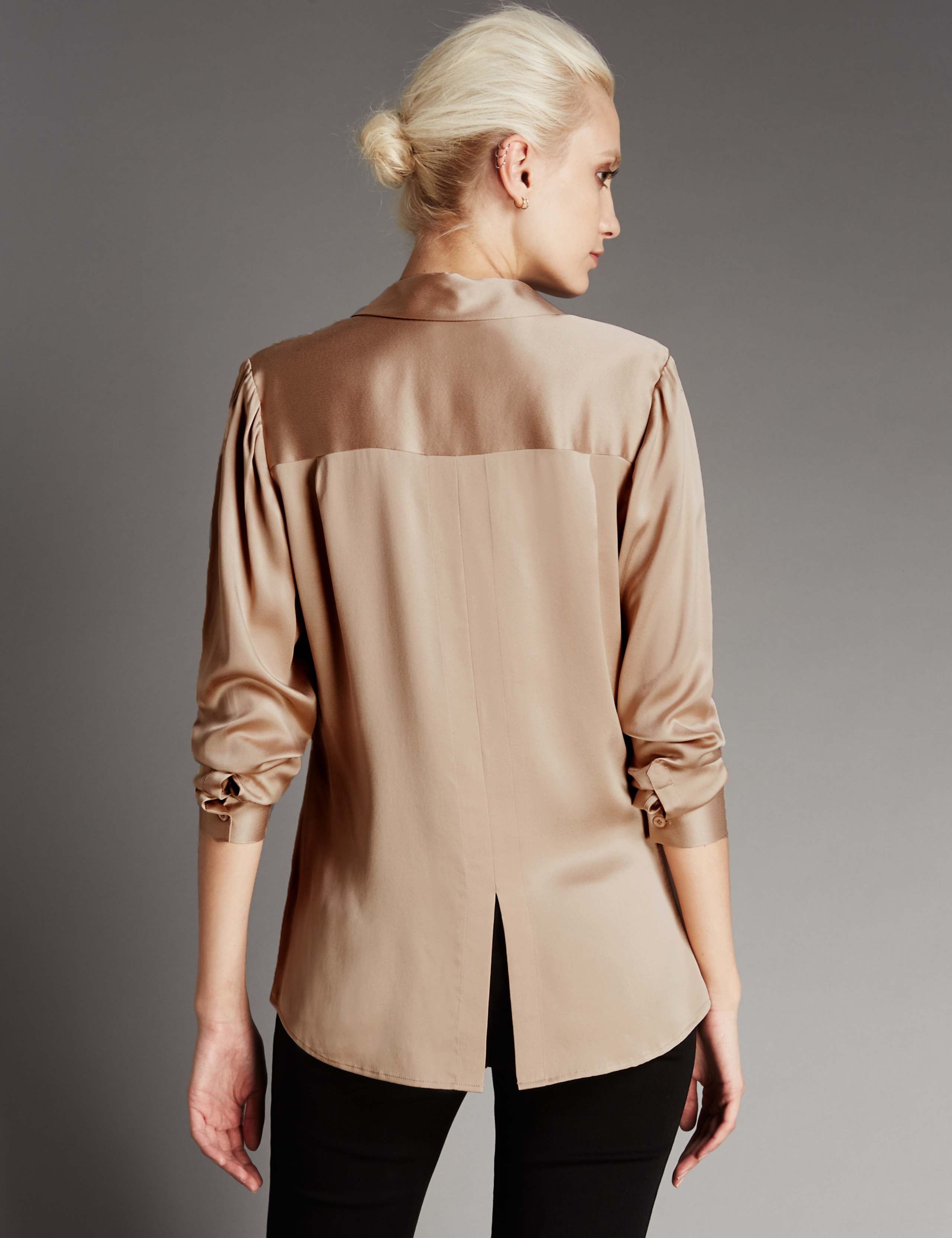 Pure Silk Long Sleeve Shirt 2 of 2
