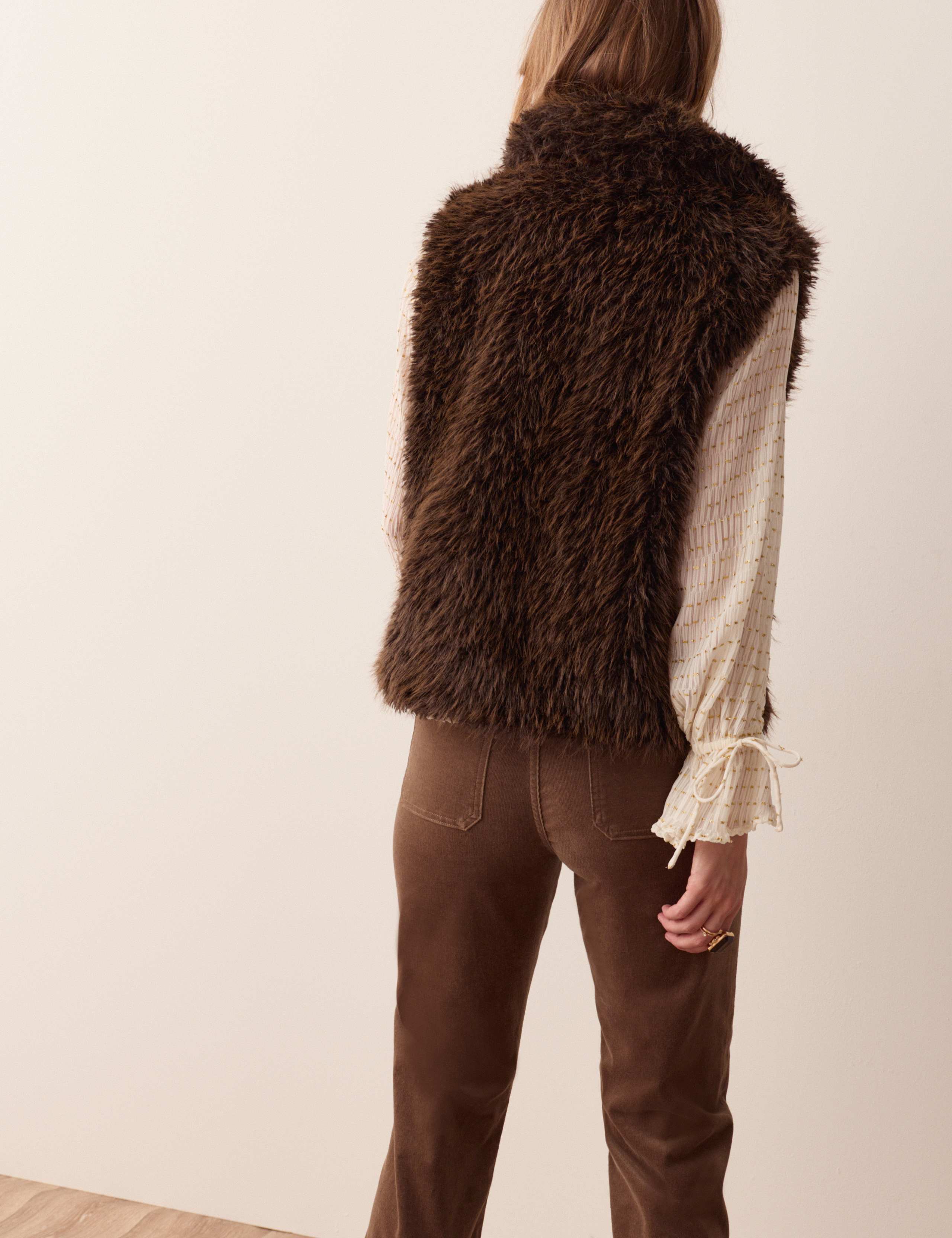 Faux Fur Gilet 3 of 6