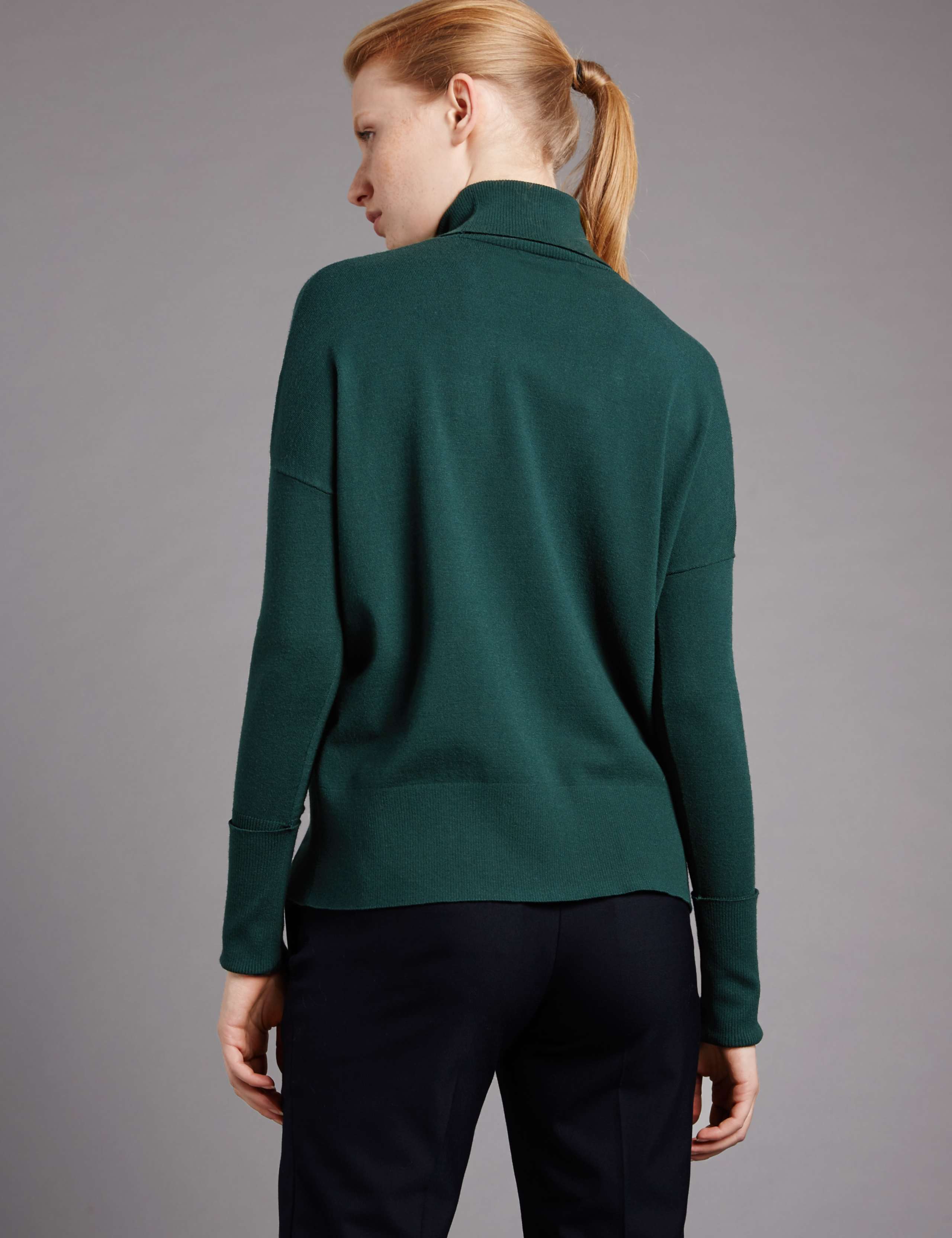 Boxy Roll Polo Neck Jumper 3 of 3