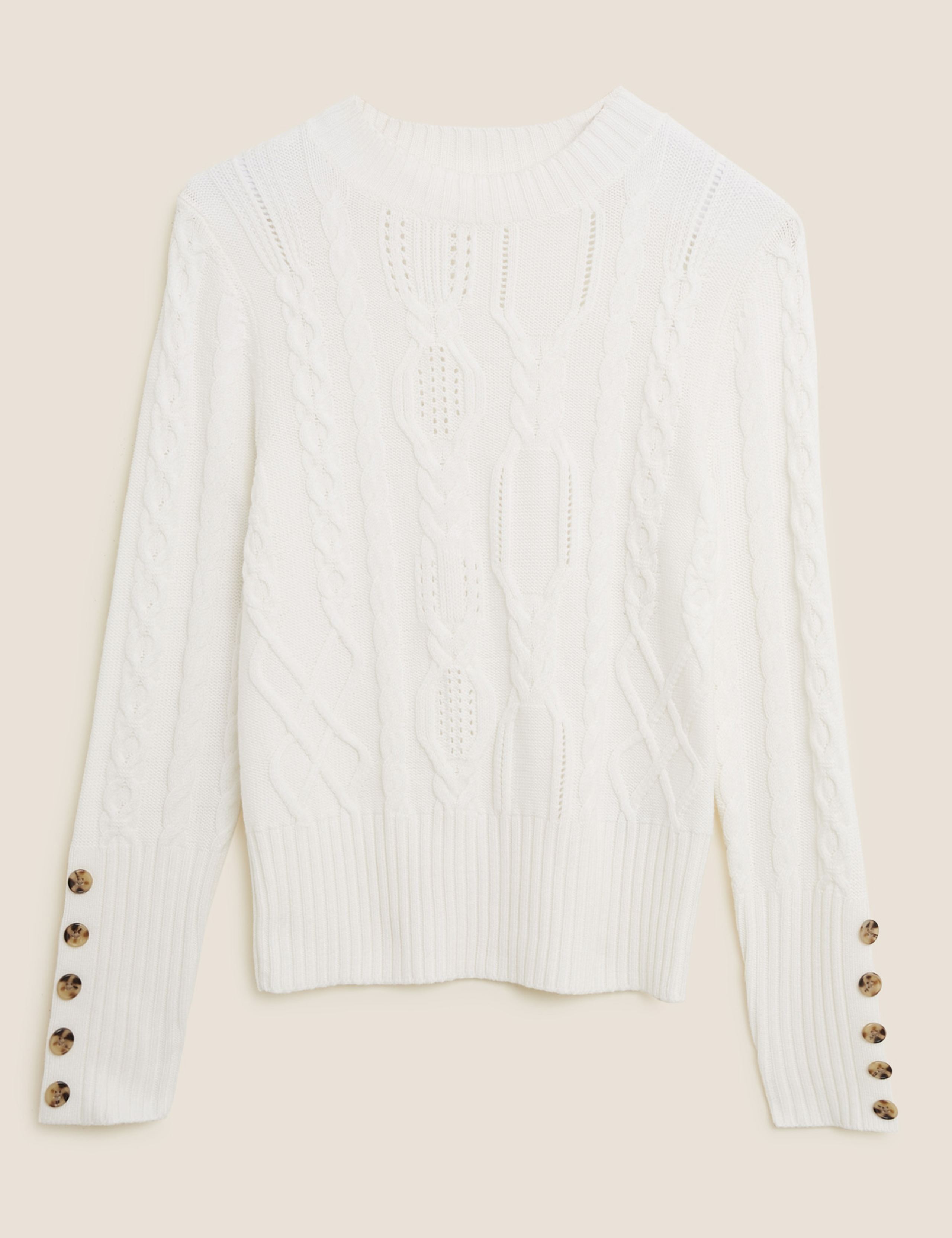 Aran Crew Neck Jumper 1 of 1