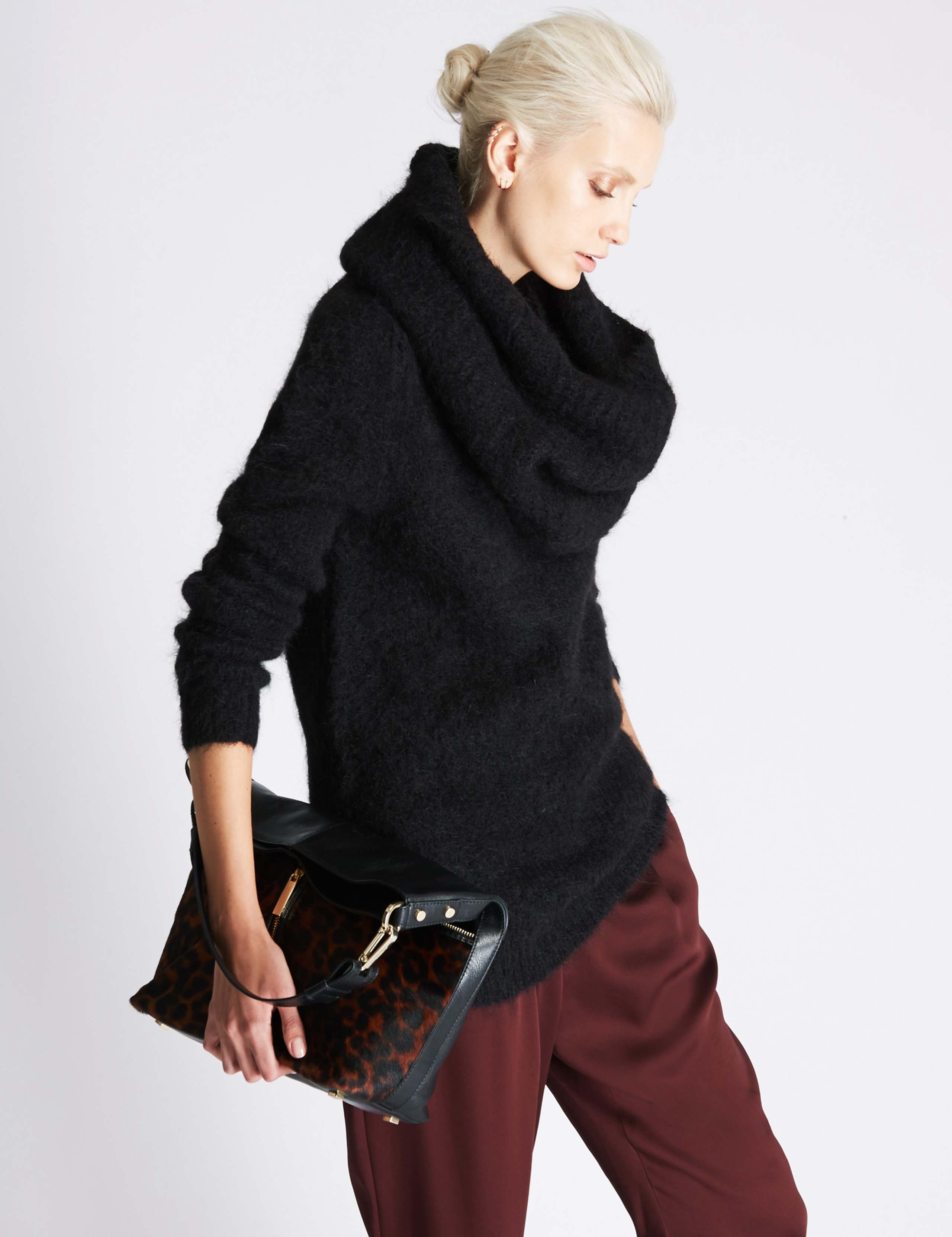 Cowl Neck Jumper 1 of 5