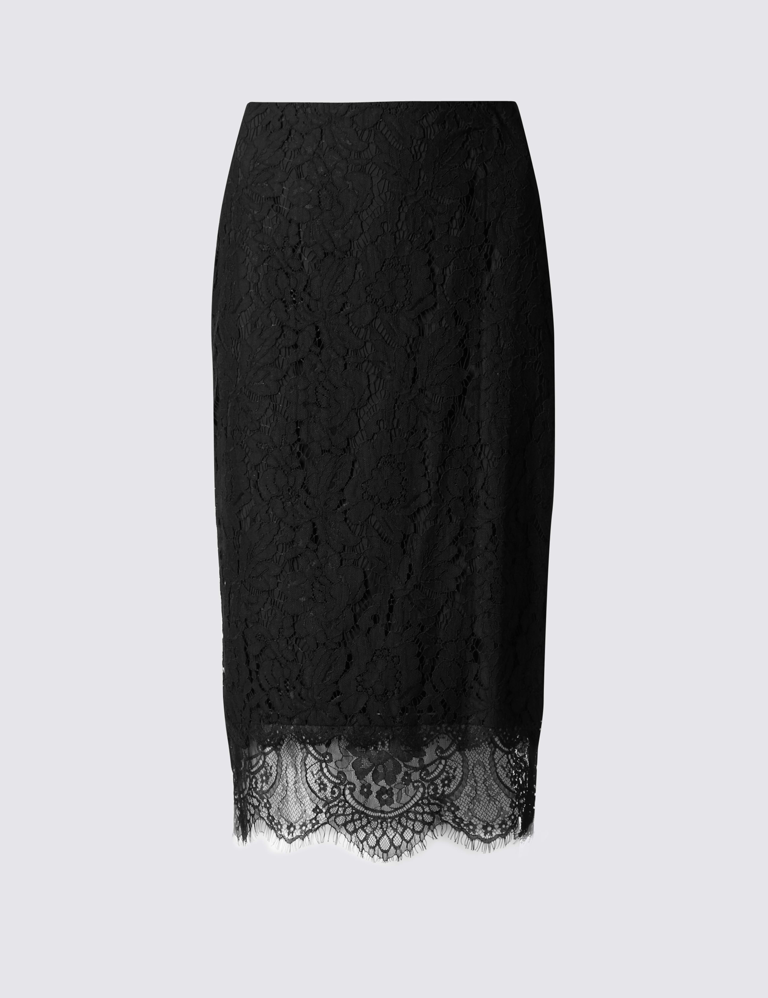 Lace Pencil Skirt 2 of 4