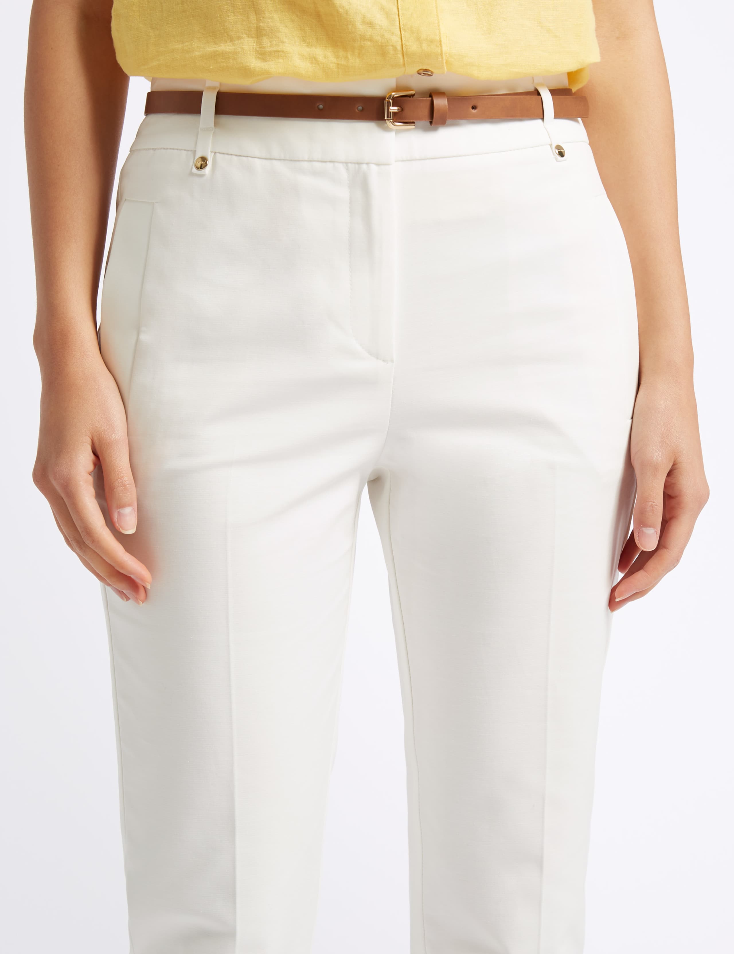 Belted Slim Fit Trousers 5 of 6