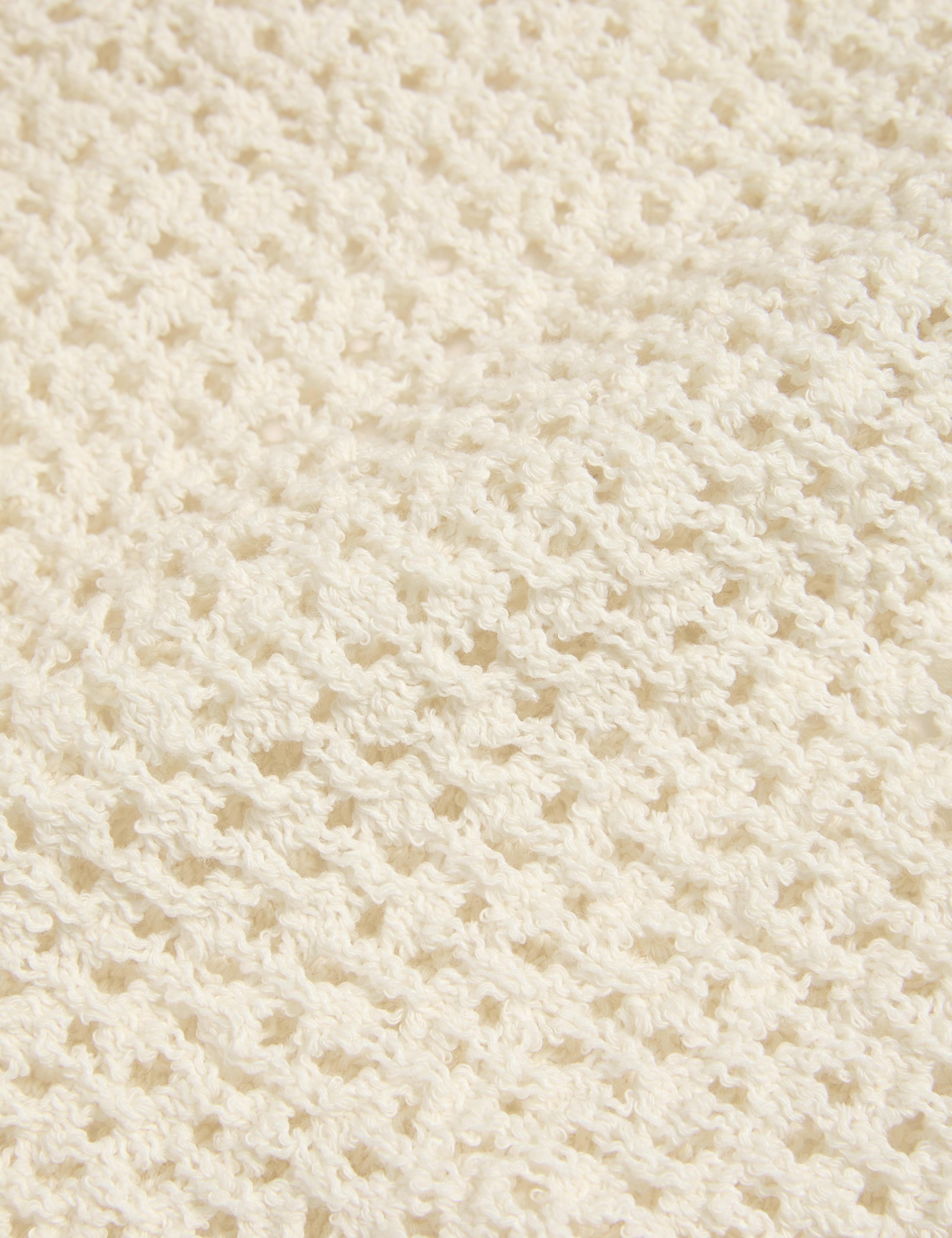 Cotton Rich Textured Jumper 6 of 6