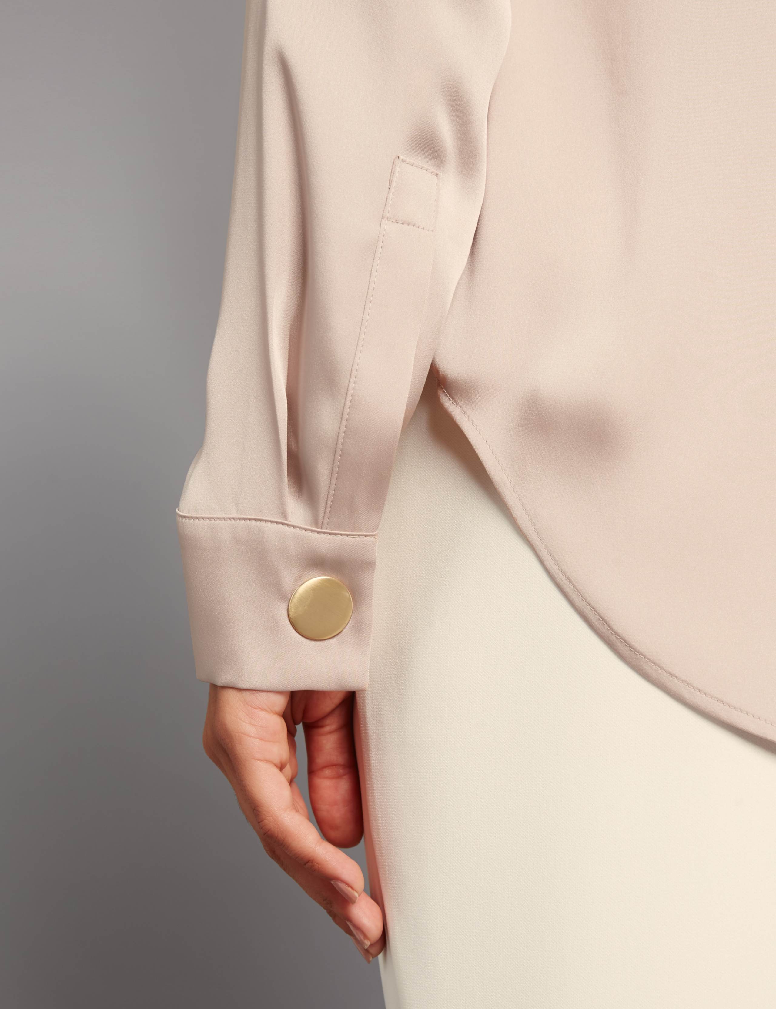 Side Split Long Sleeve Shirt 5 of 5