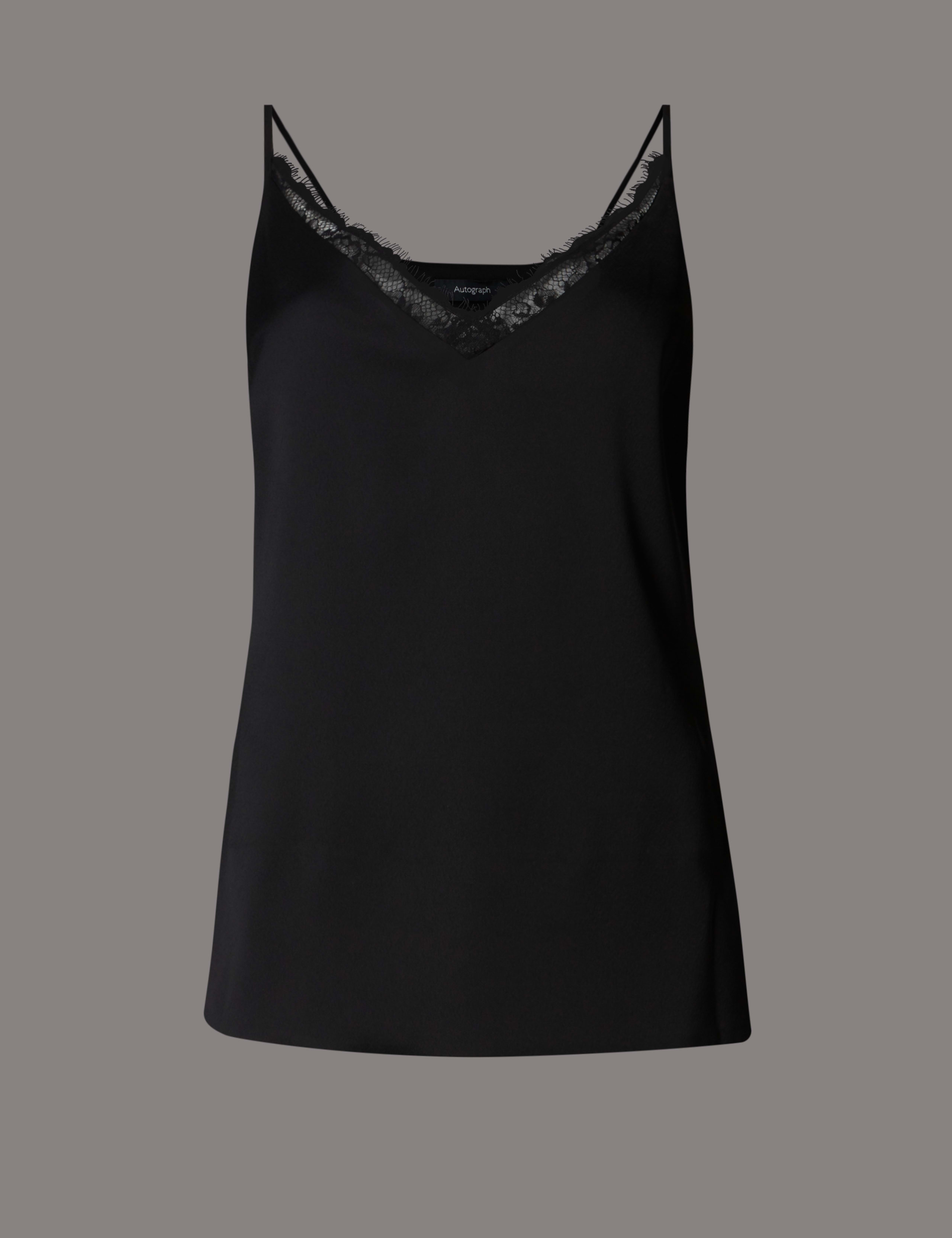 Essential Lace Trim Camisole Top 2 of 3
