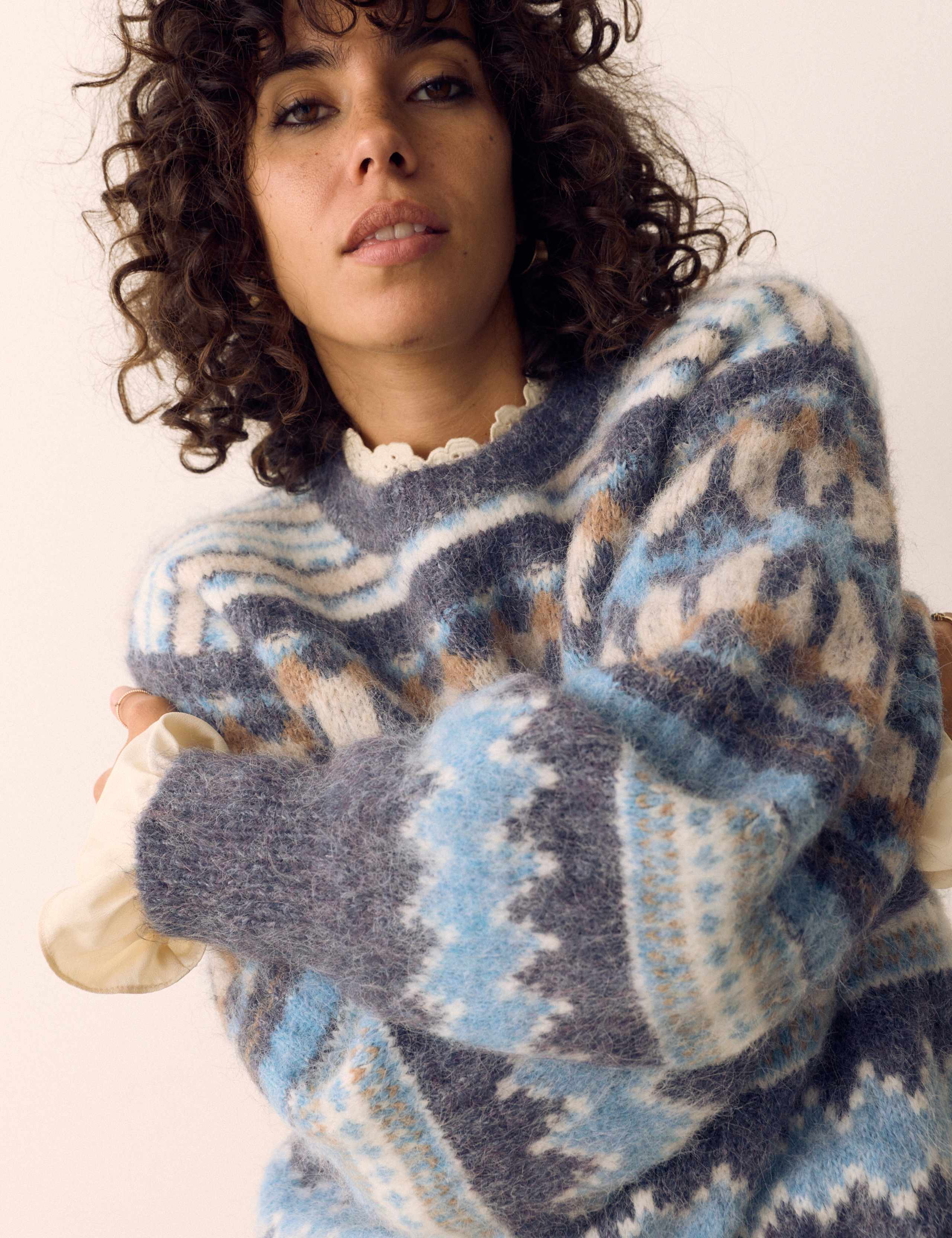 Fair Isle Jumper with Wool 2 of 5