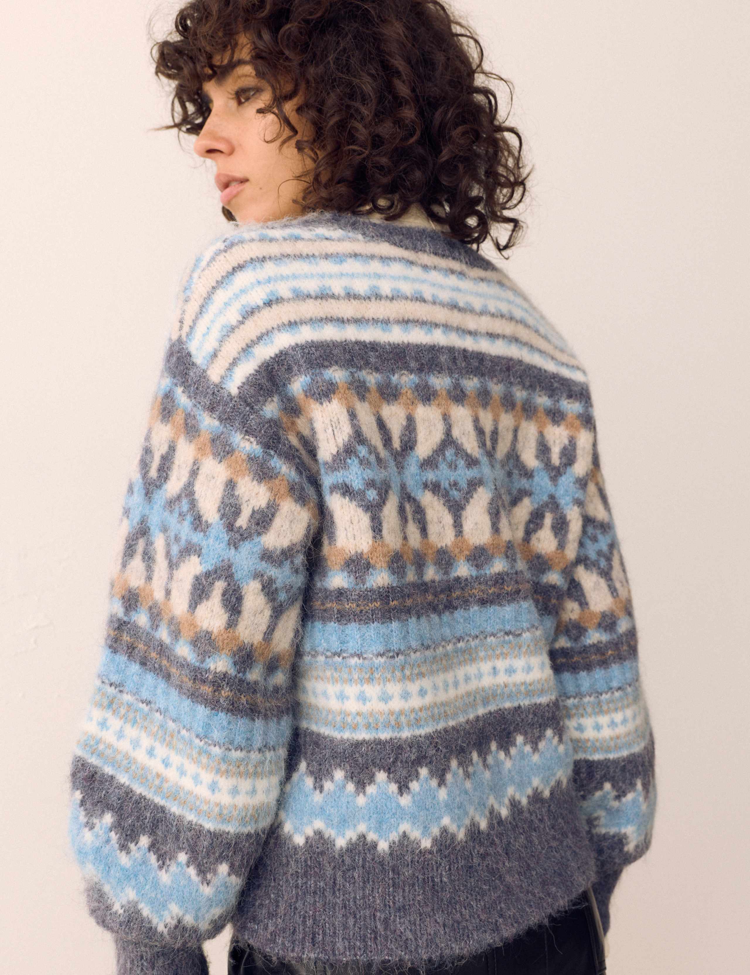 Fair Isle Jumper with Wool 4 of 5