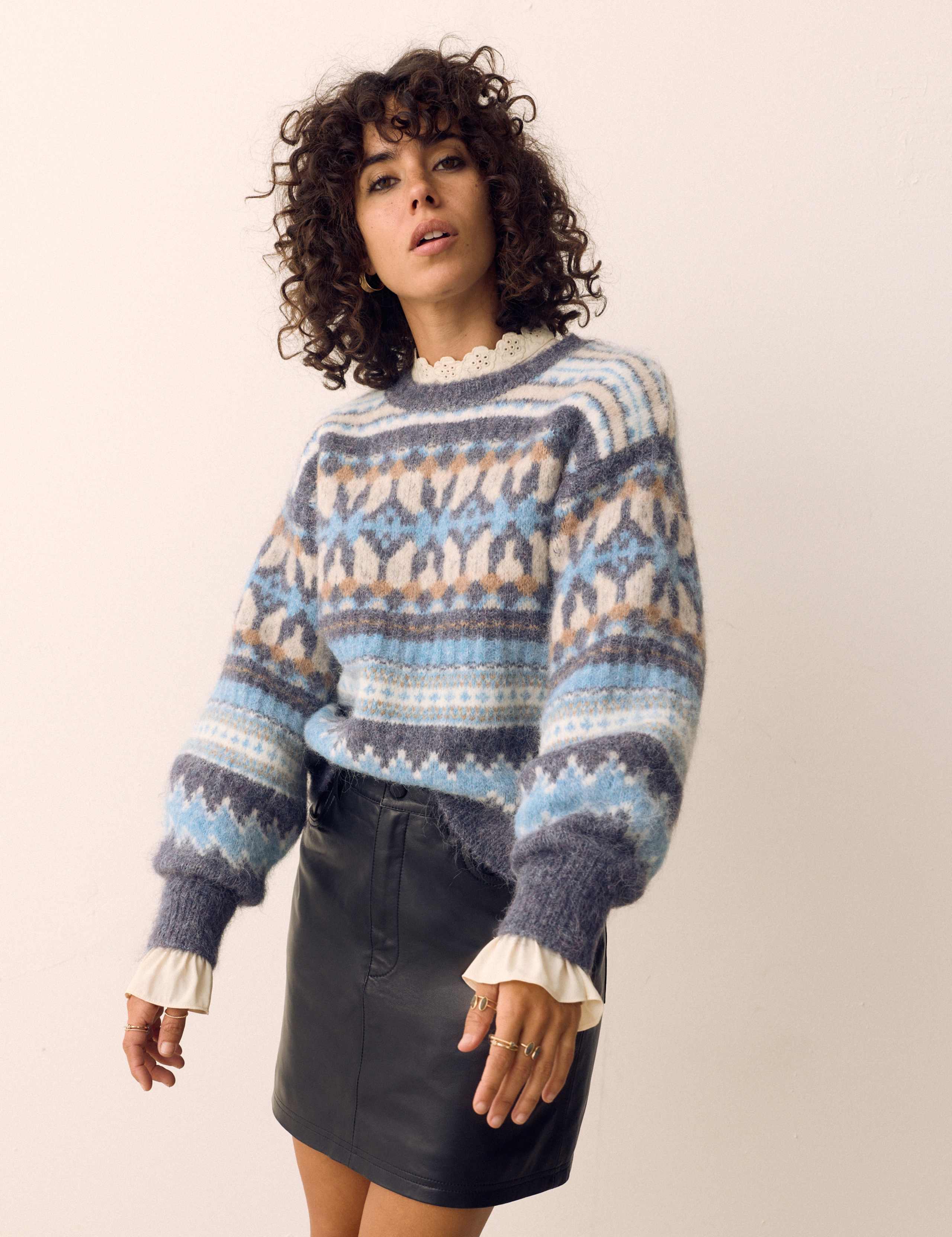Fair Isle Jumper with Wool 5 of 5