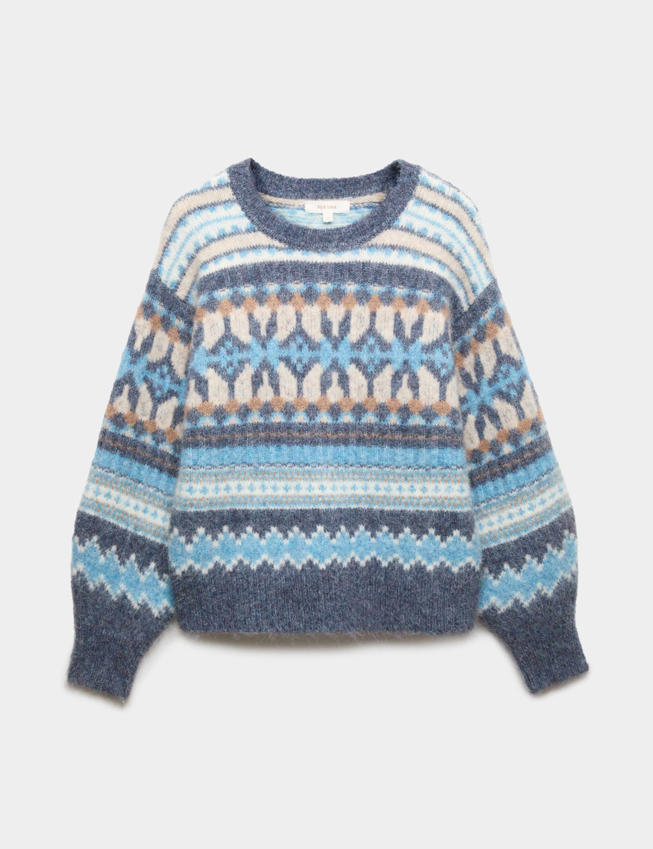 Fair Isle Jumper with Wool 2 of 6