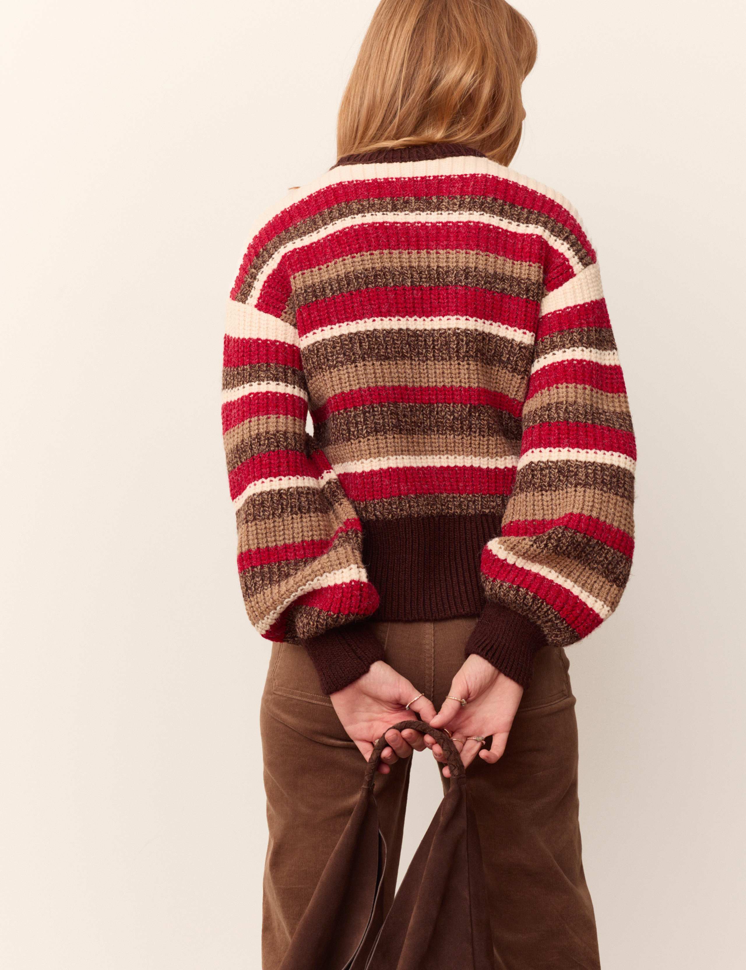 Striped Knitted Jumper 4 of 5