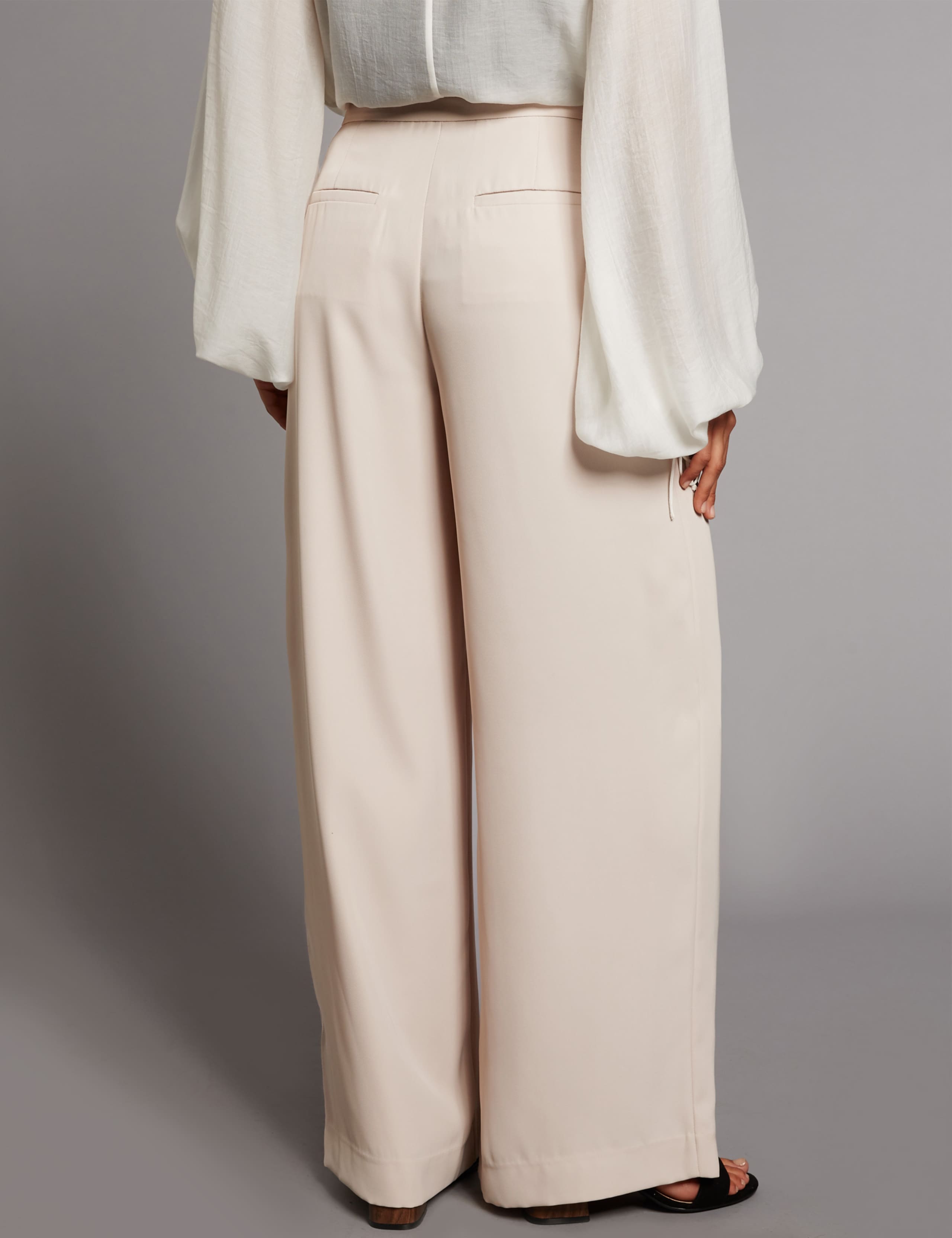 Pleated Ultra-Wide Leg Trousers 4 of 6