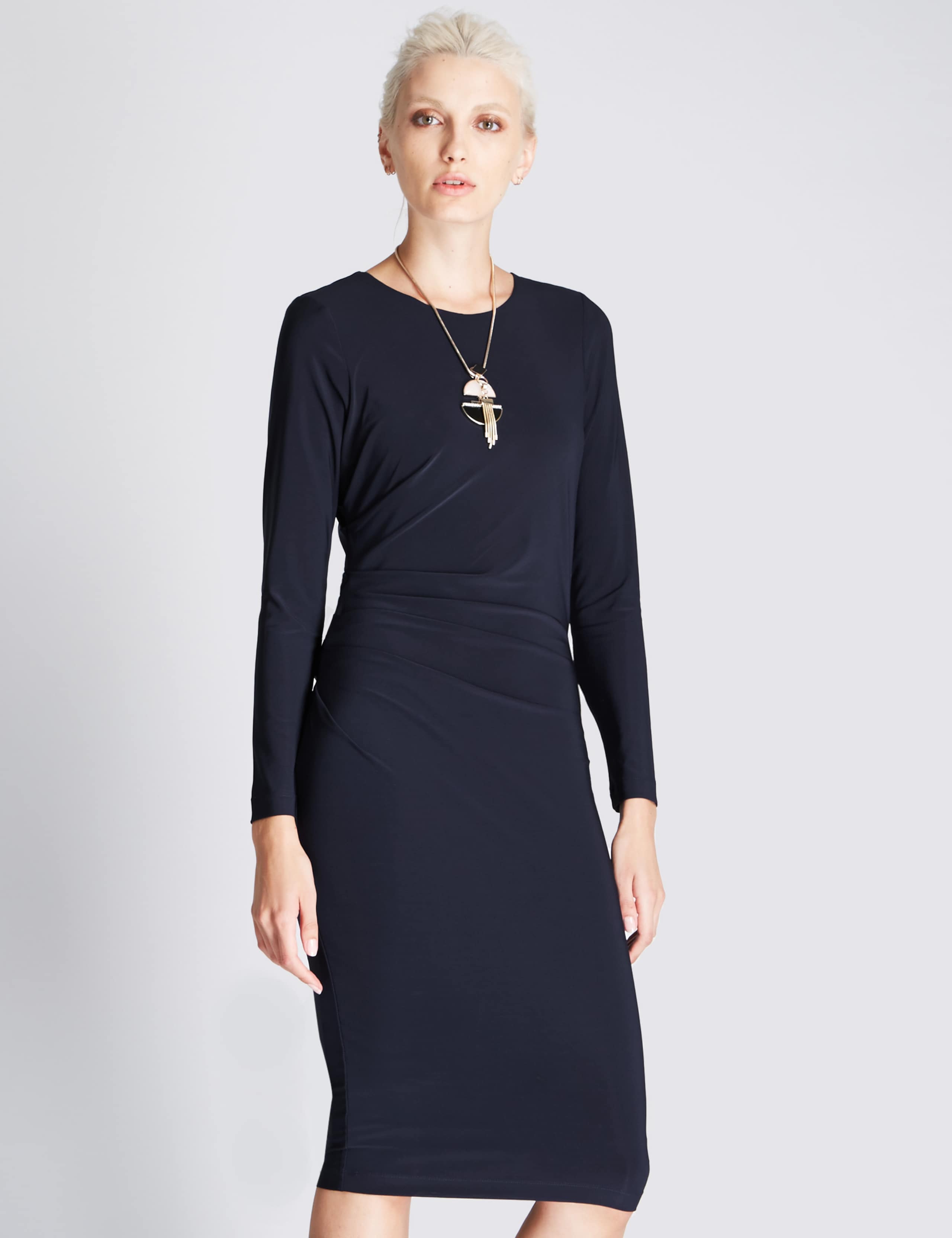Drape Shift Dress 1 of 4