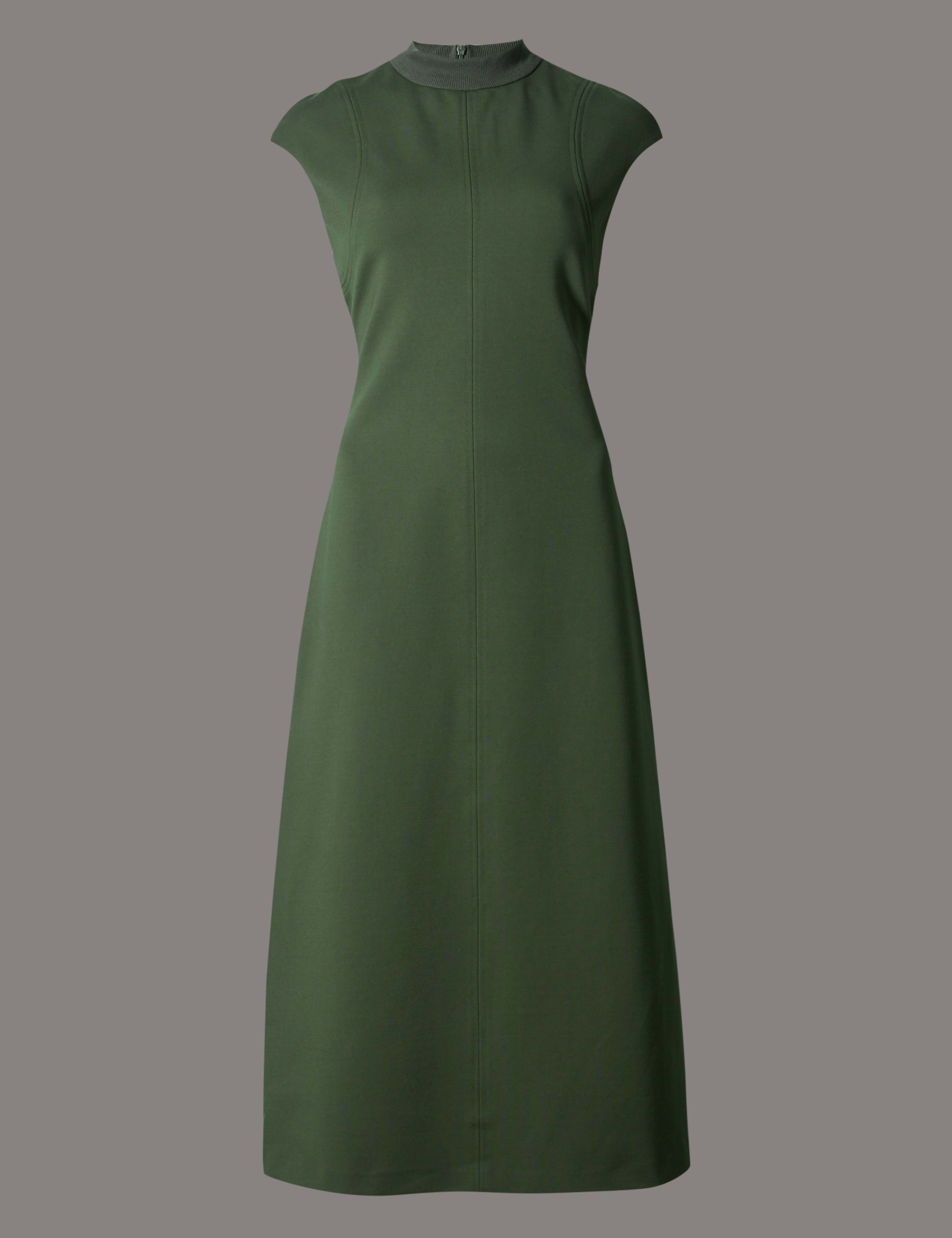 Cap Sleeve Shift Dress 2 of 4
