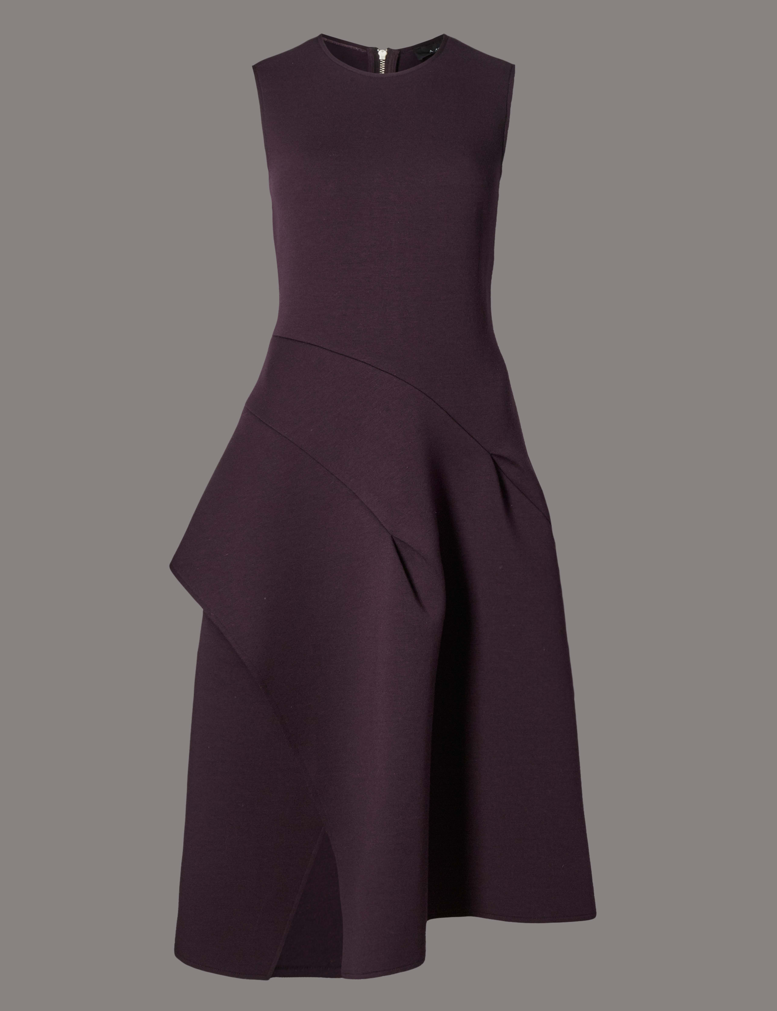 Bold Sculptural Fit & Flare Dress 2 of 4