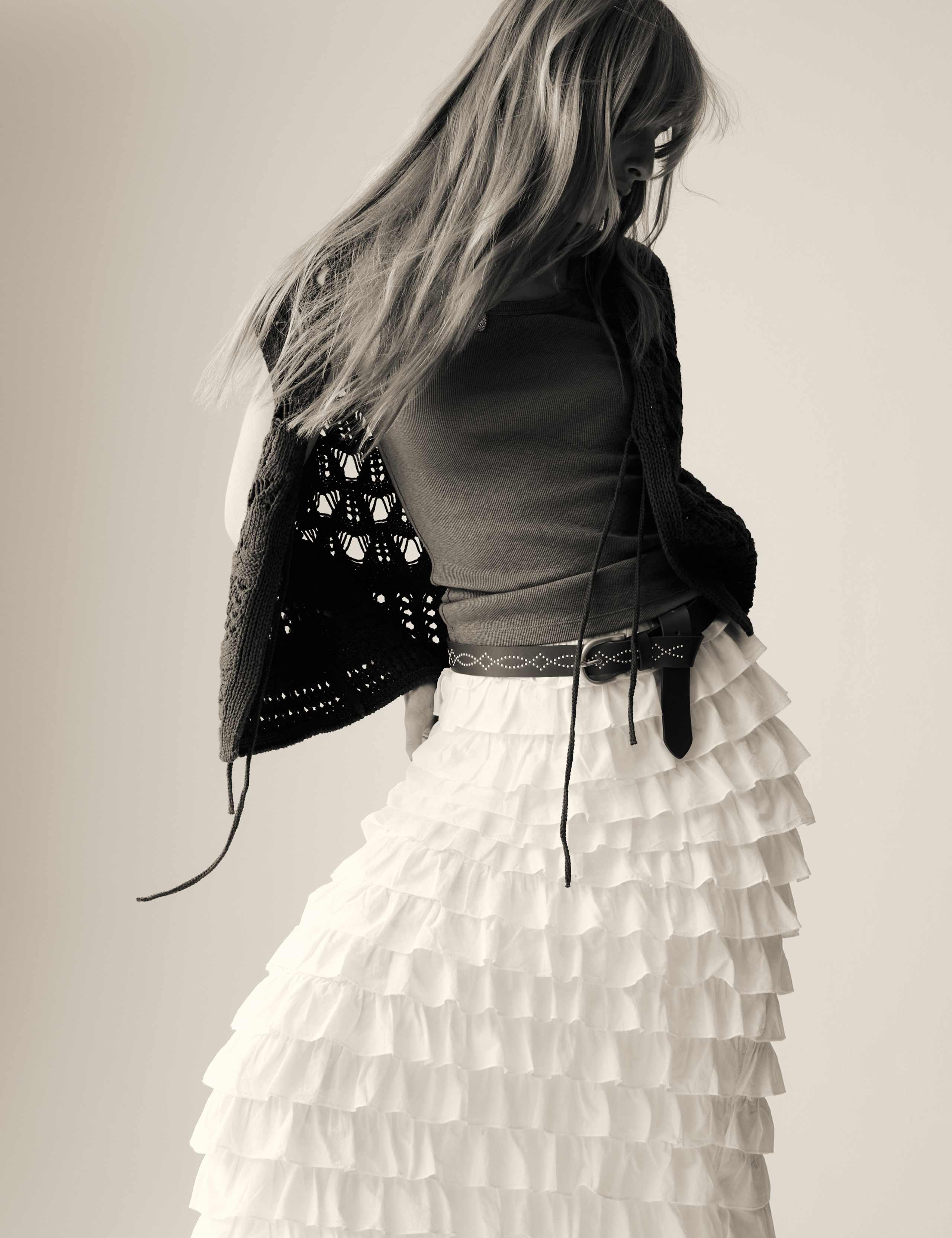 Pure Cotton Ruffle Skirt 3 of 5