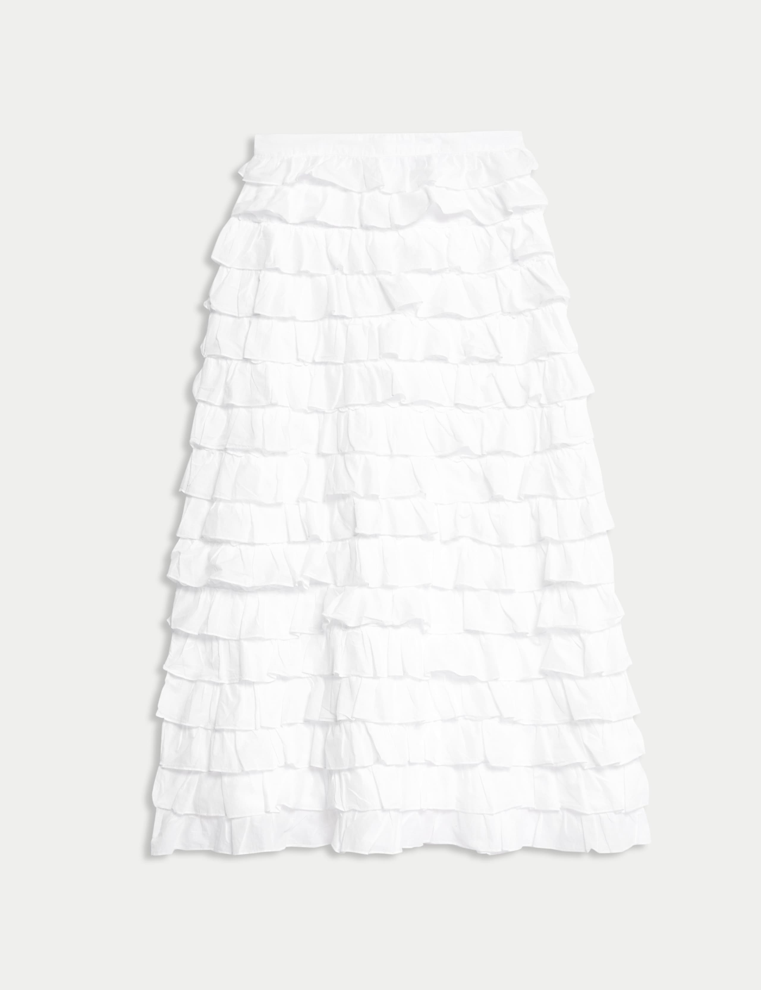 Pure Cotton Ruffle Skirt 2 of 5