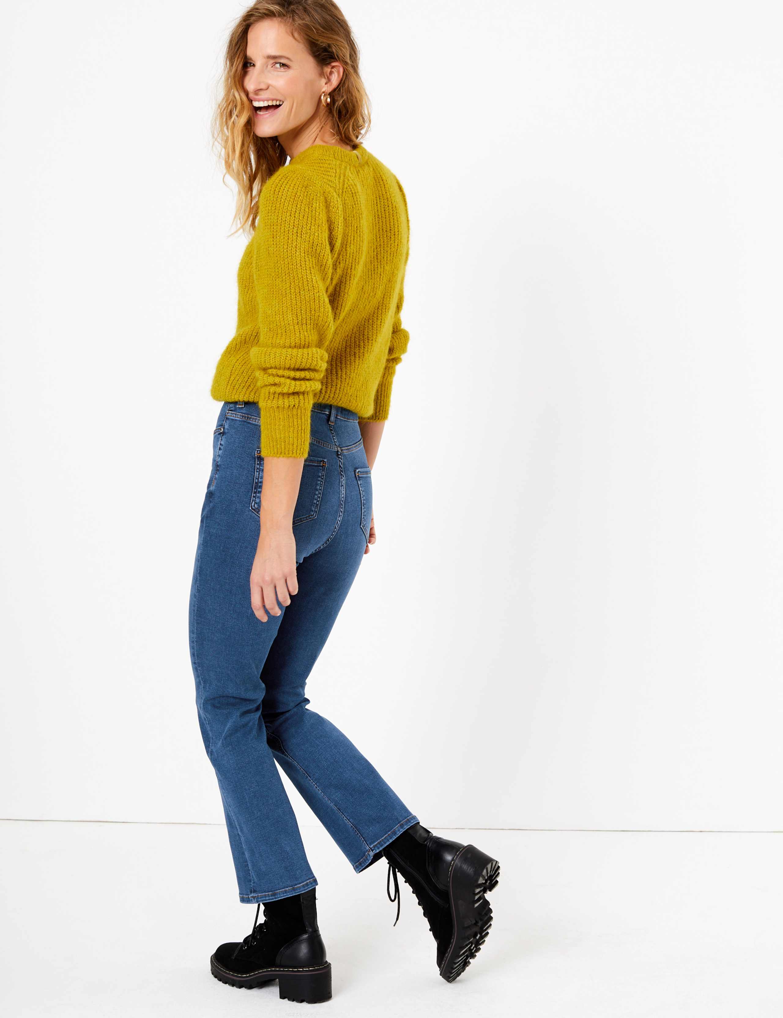 Kick Flare Cropped Jeans 4 of 6