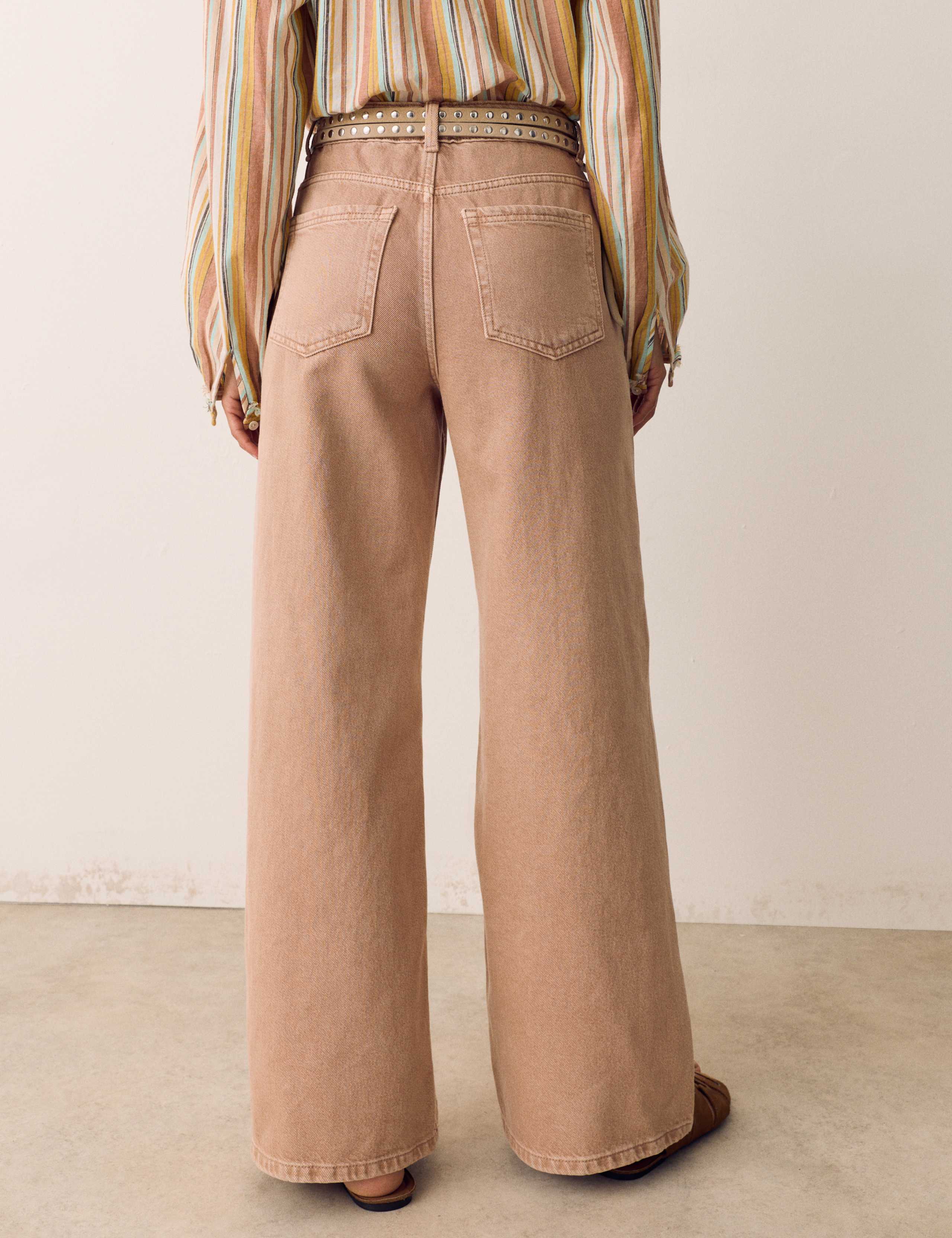 High Waisted Wide Leg Jeans 3 of 4