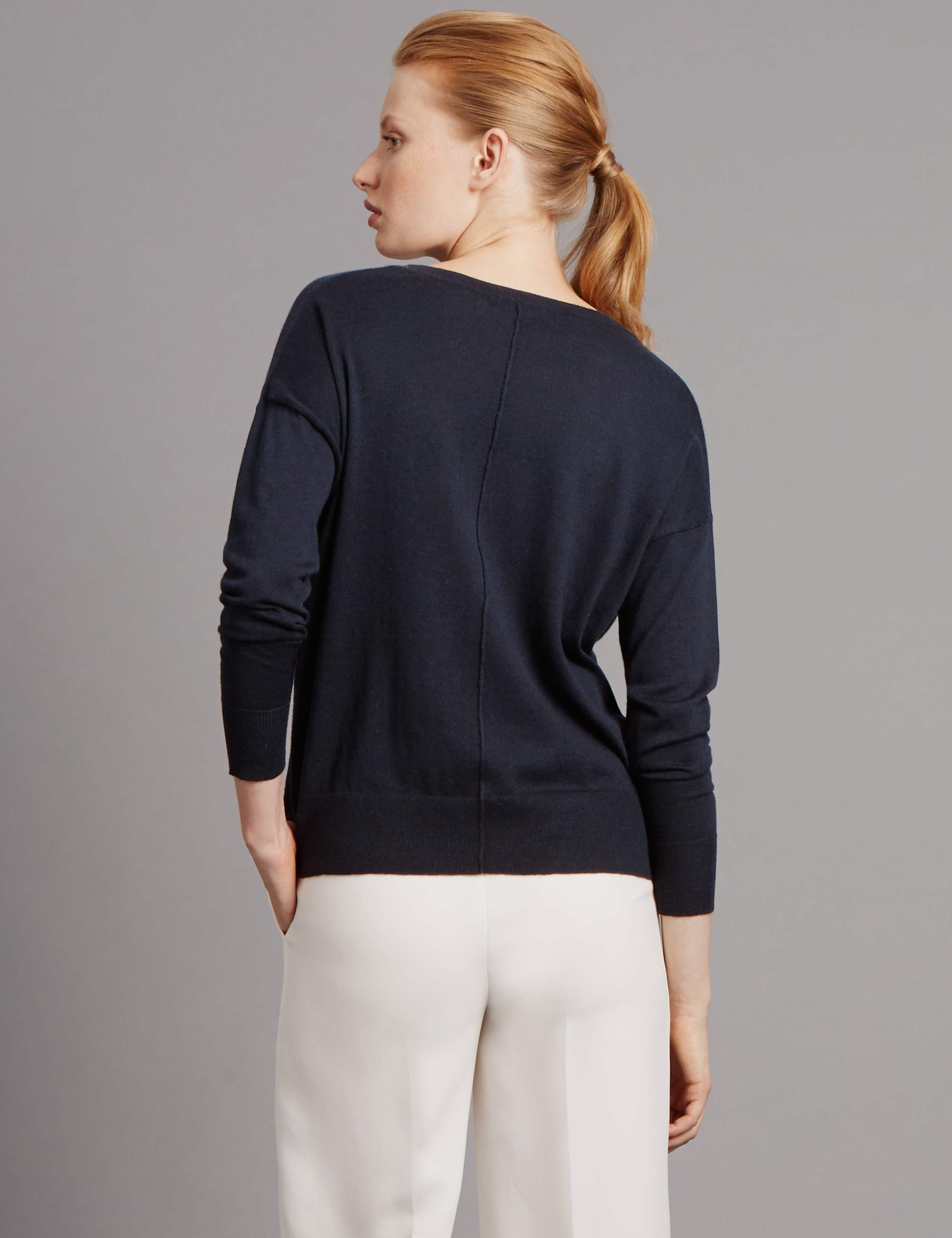 Wool Blend V-Neck Jumper 3 of 3