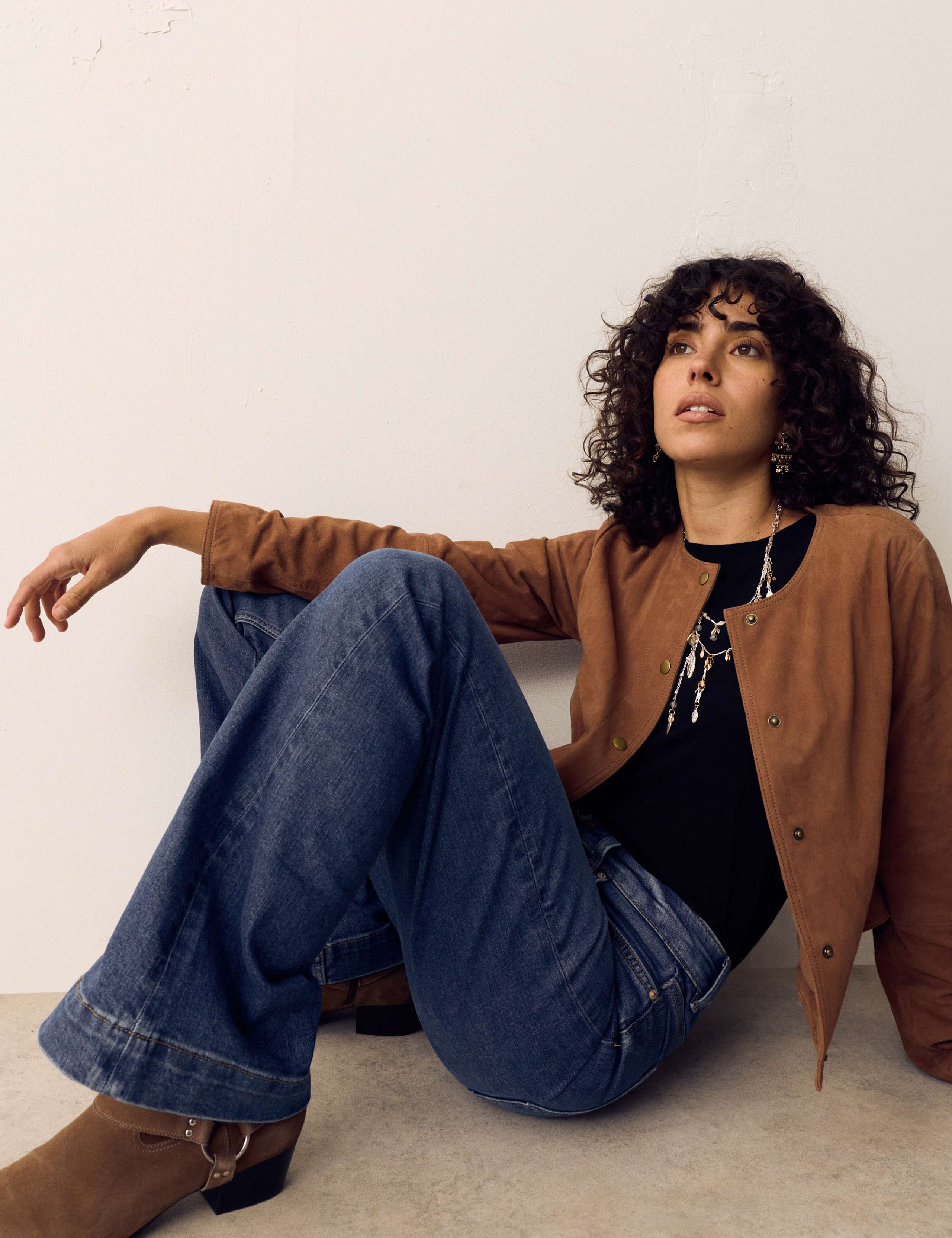 Denim Flared Jeans 4 of 5