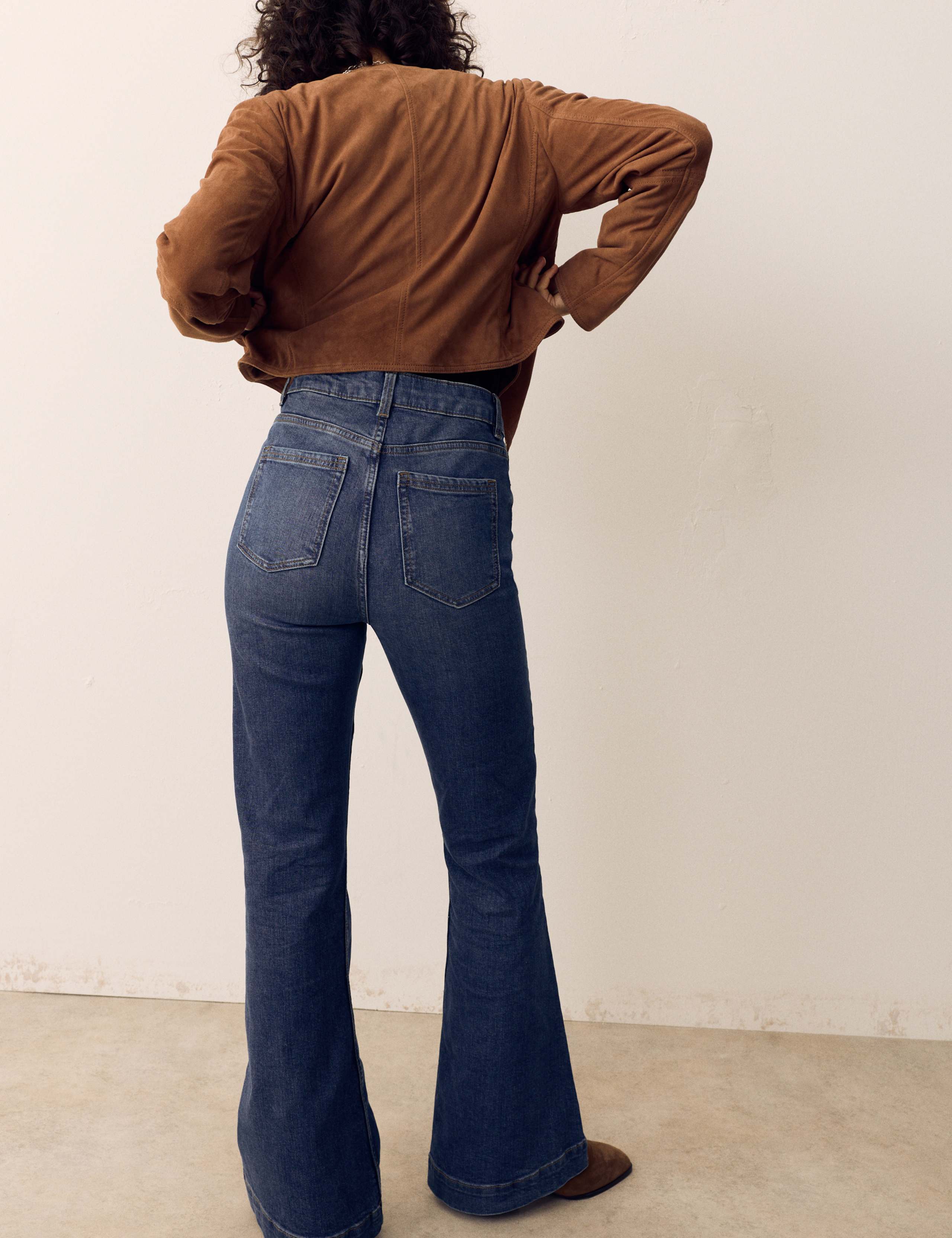 Denim Flared Jeans 5 of 5