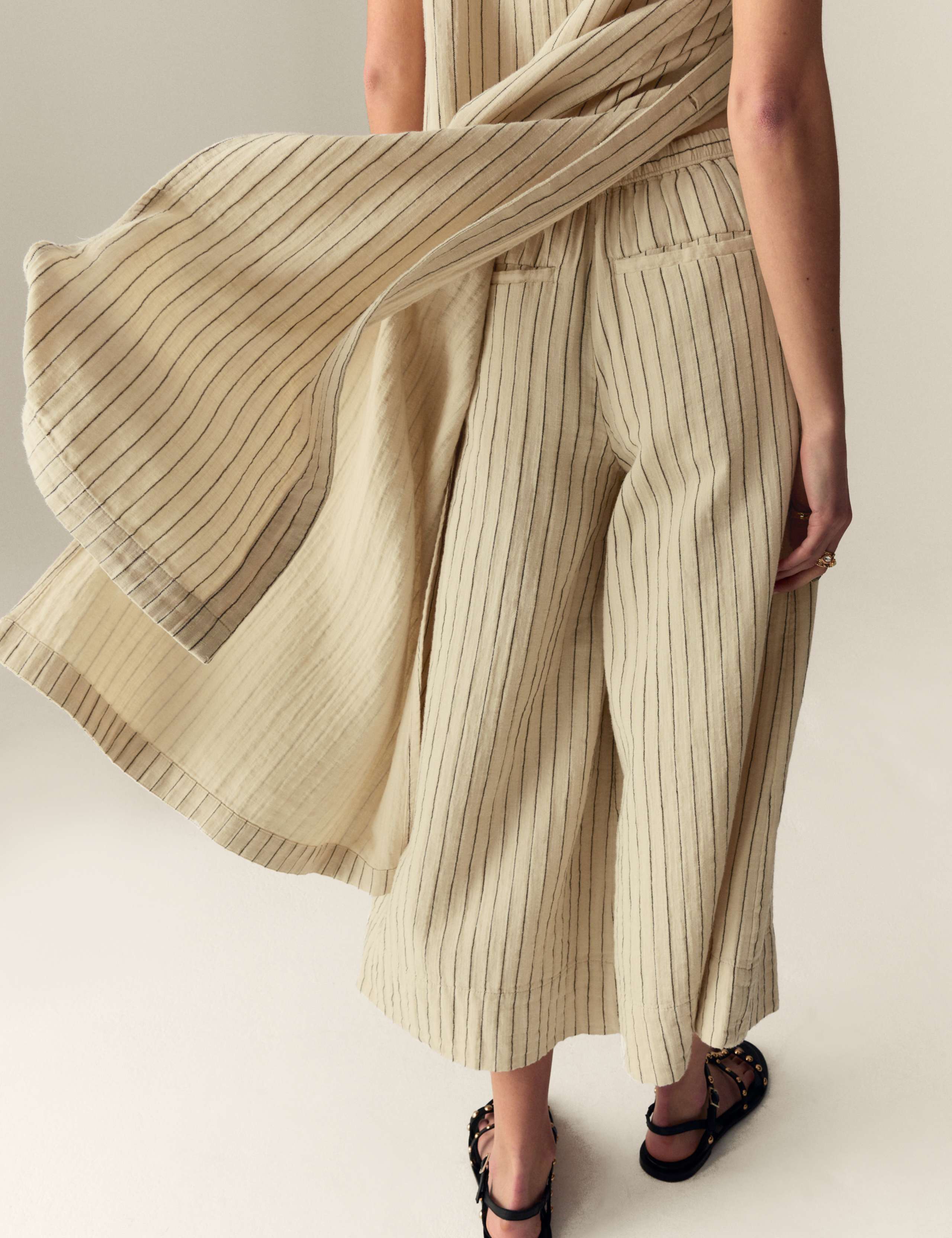 Striped Culotte Trousers 3 of 6