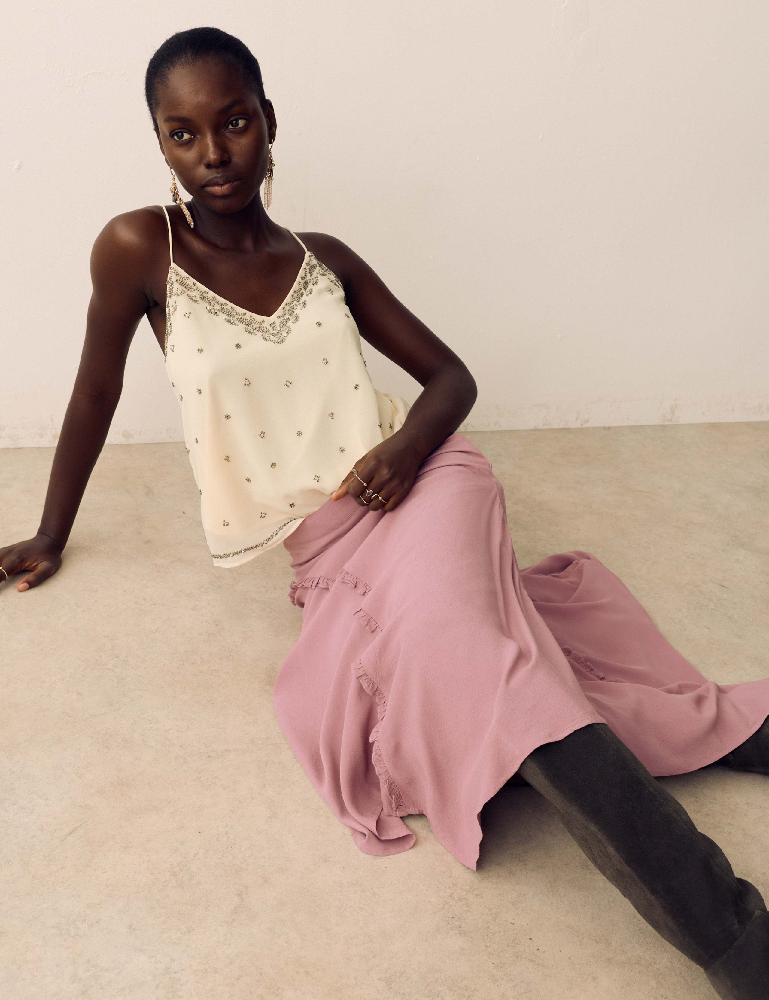 Maxi Asymmetric Skirt 5 of 5