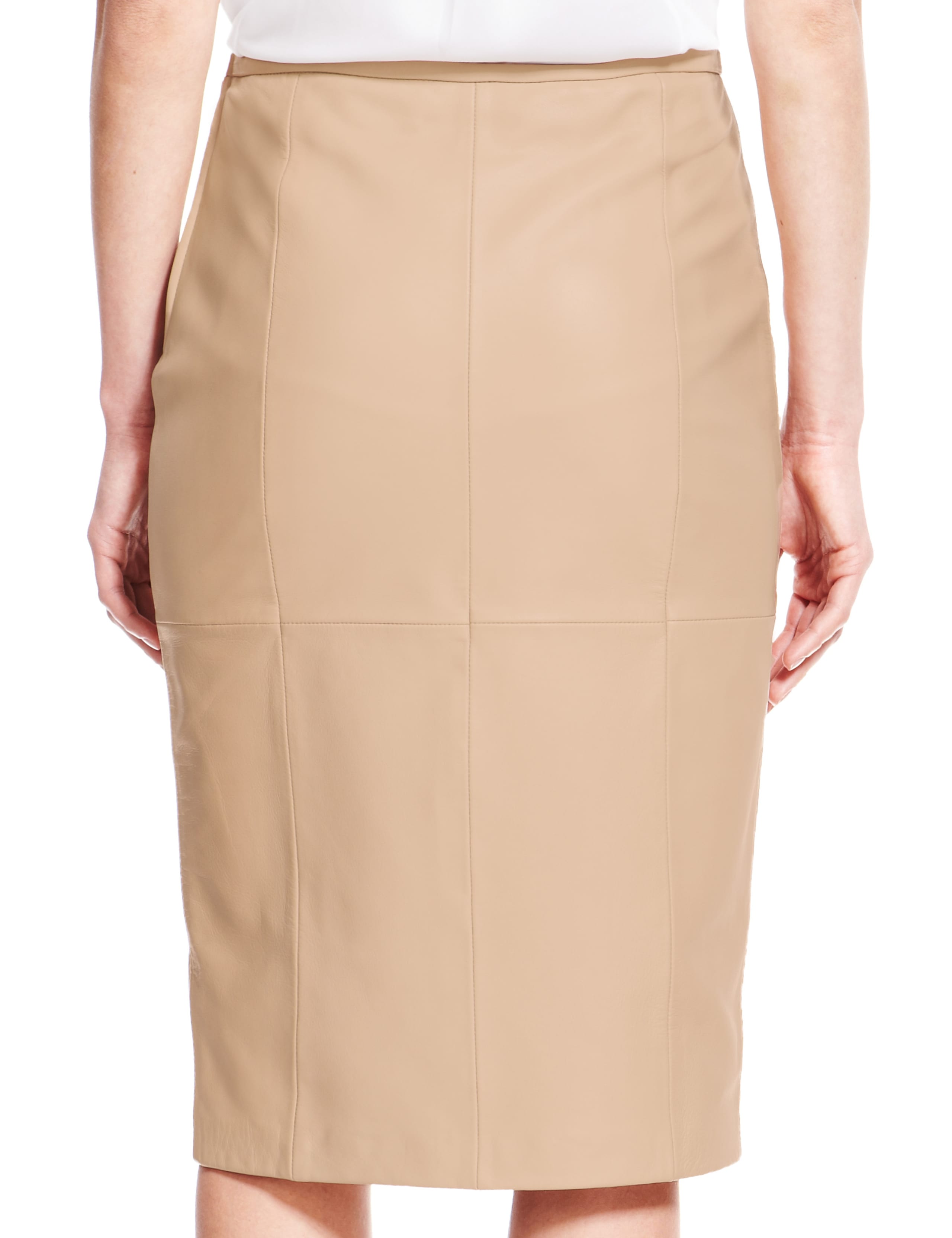 Leather Pencil Skirt 5 of 6